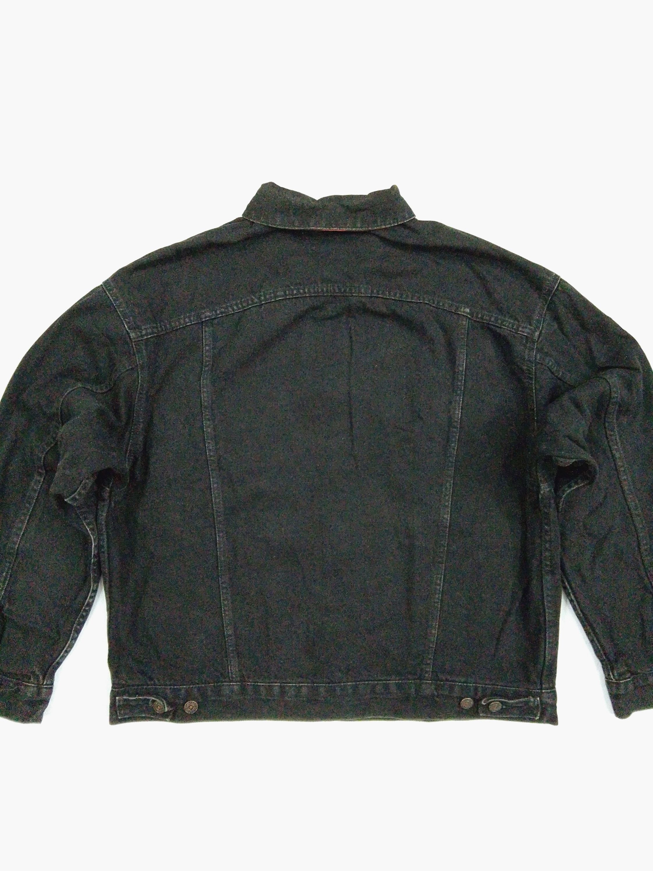 Levi's Vintage Levi’s 70417 Flannel Lined Denim Jacket USA Made Size US L / EU 52-54 / 3 - 3 Thumbnail