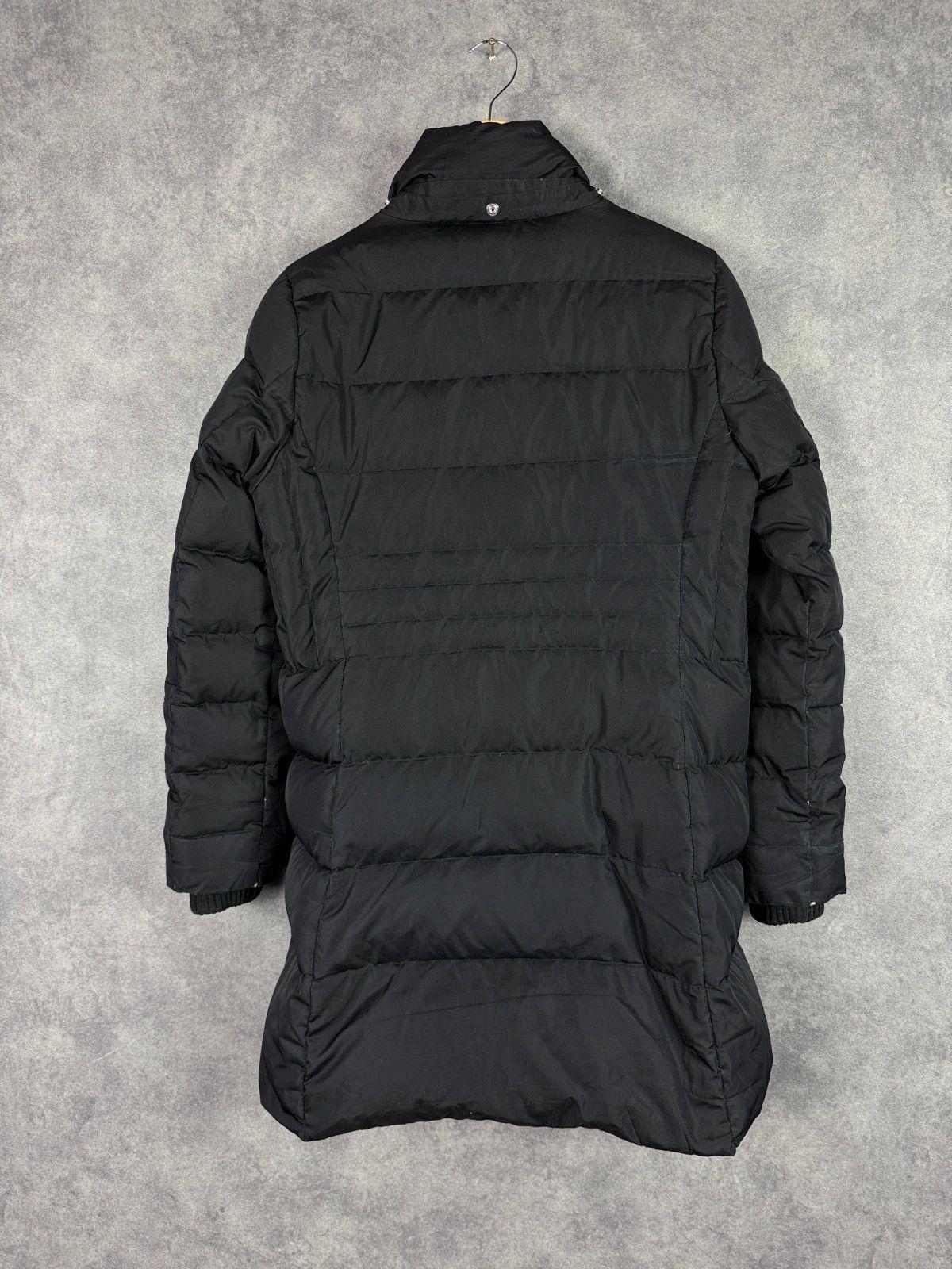 Tommy Hilfiger Tommy Hilfiger Women Down Coat Black Quilted Logo Size L / US 10 / IT 46 - 13 Thumbnail