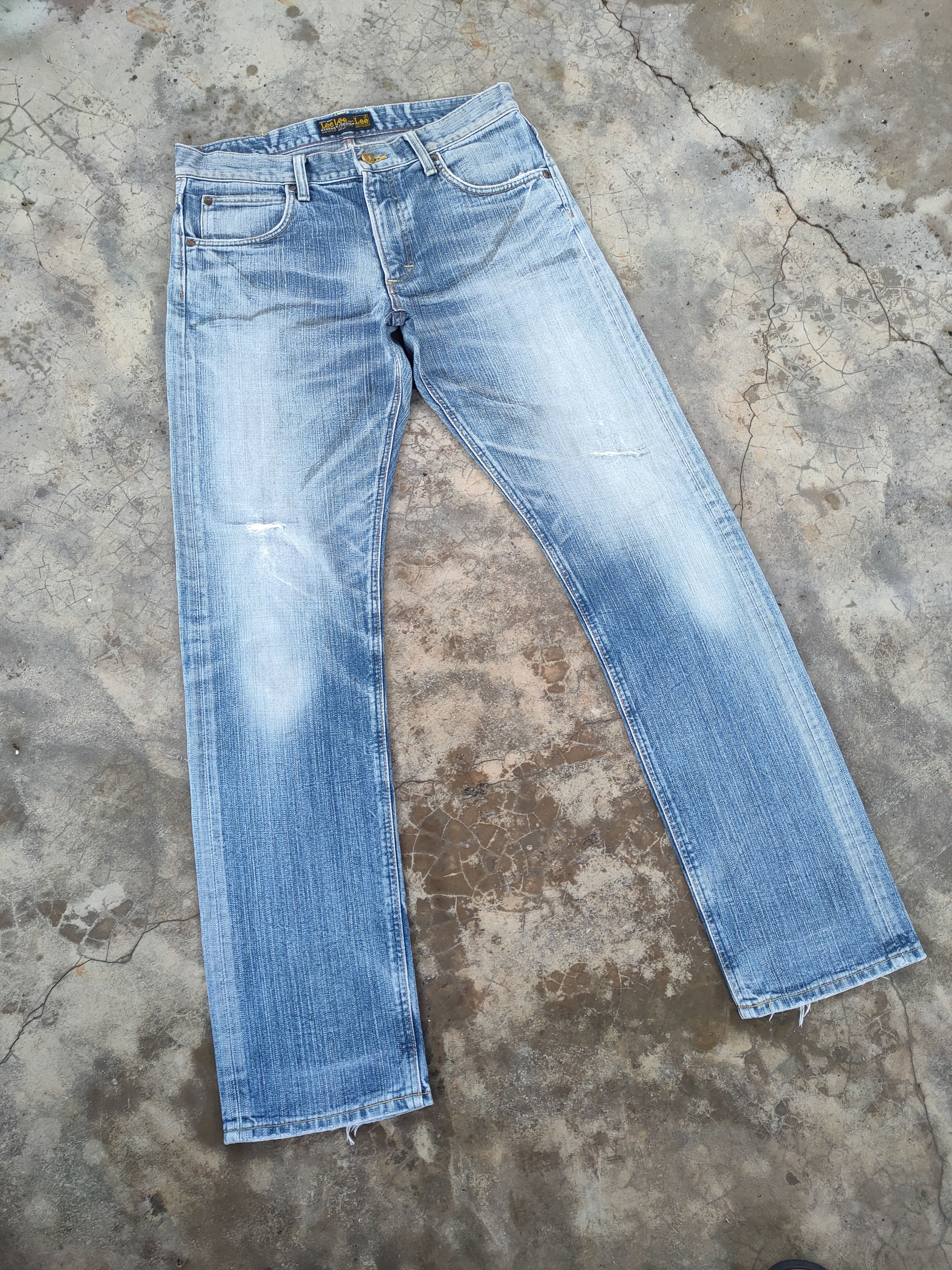 Lee Lee riders vintage jeans faded denim pants Size US 34 / EU 50 - 1 Thumbnail