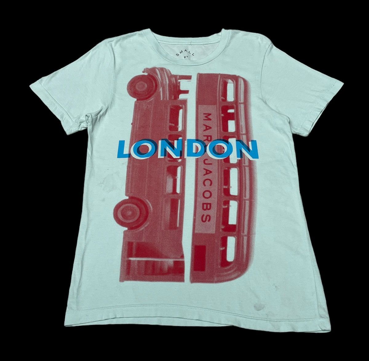 Designer Vintage Marc Jacob London T-Shirt 2000s Size US S / EU 44-46 / 1 - 1 Thumbnail