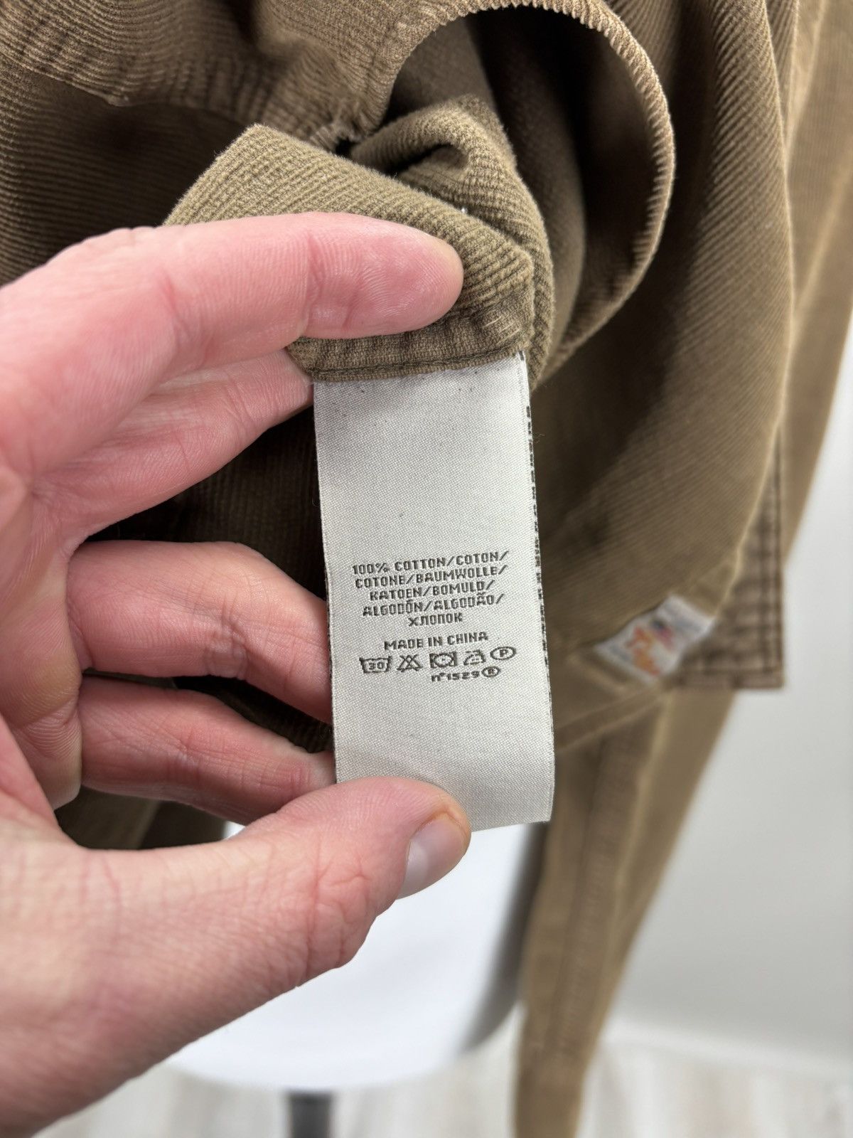 Polo Ralph Lauren Mens corduroy shirt Polo Jeans Company Ralph Lauren Size L Size US L / EU 52-54 / 3 - 13 Thumbnail