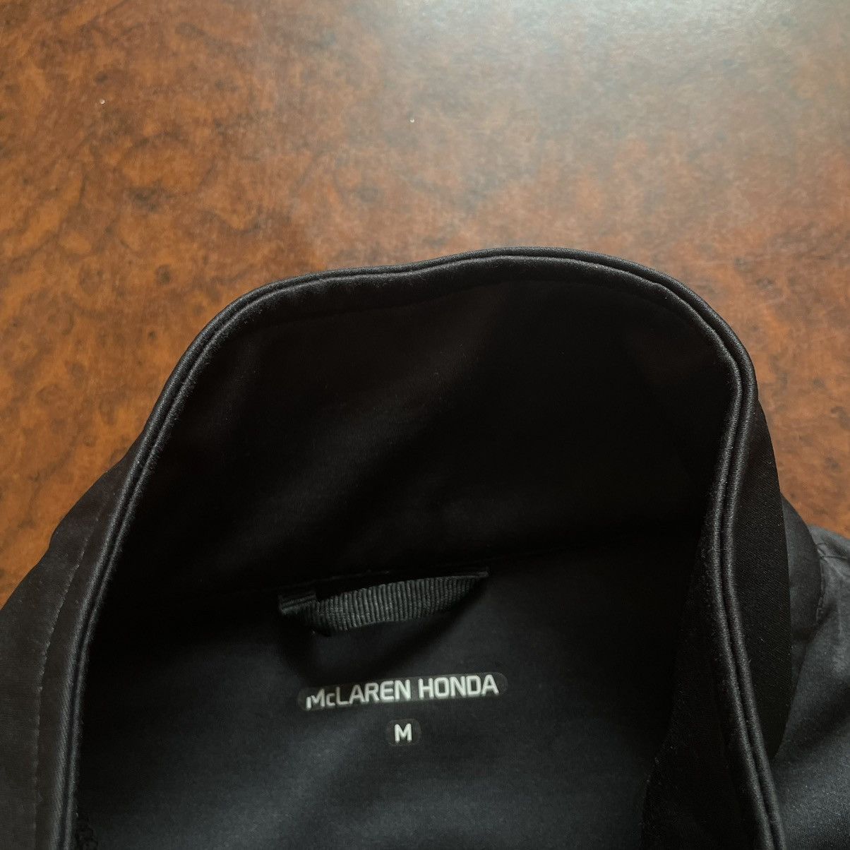 Honda × Malcolm McLaren Honda black moto jacket McLaren firelli bomber marlboro Size US M / EU 48-50 / 2 - 3 Thumbnail