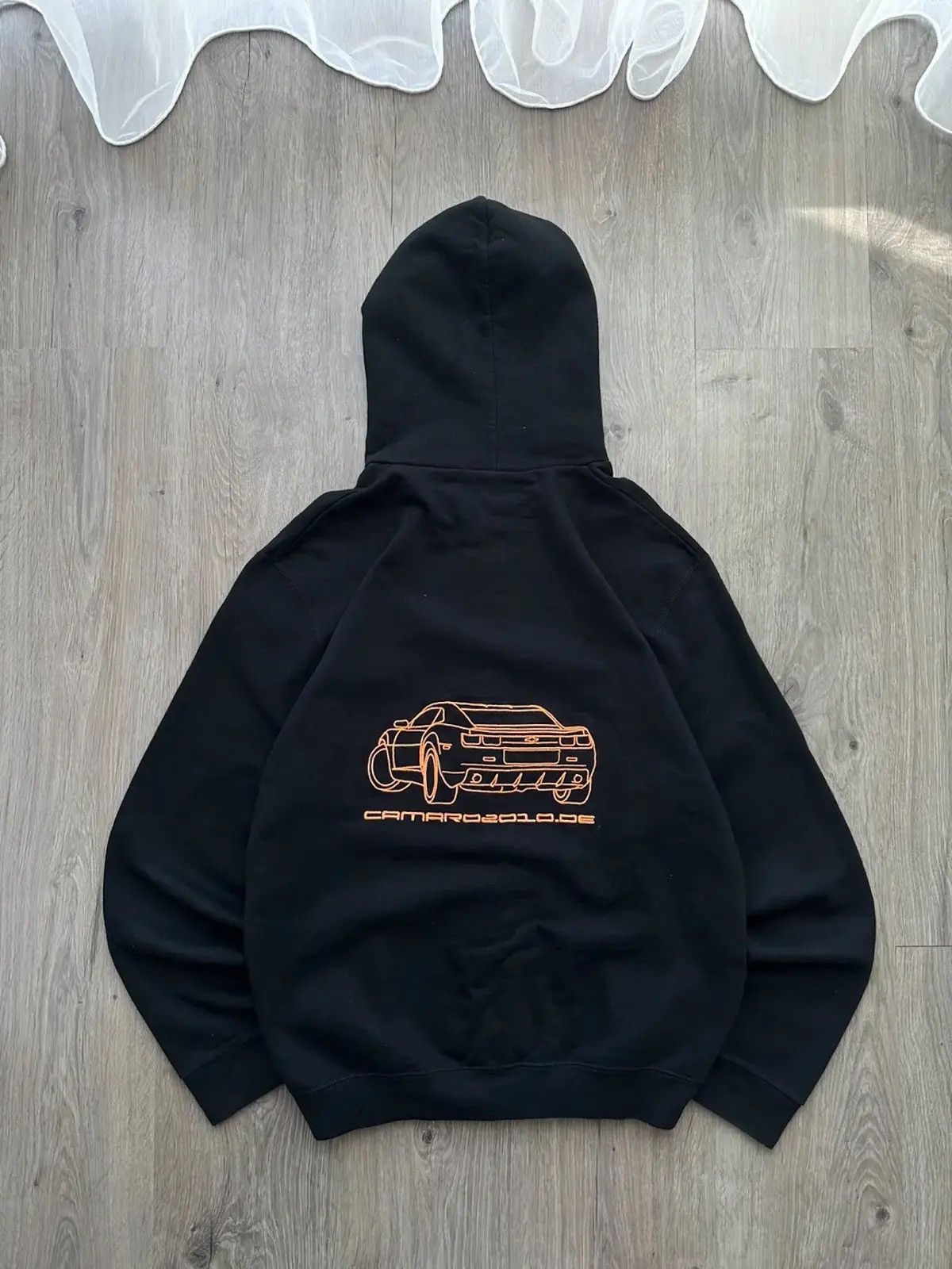 Formula 1 Vintage Racing Camaro Black Hoodie Size US M / EU 48-50 / 2 - 1 Thumbnail