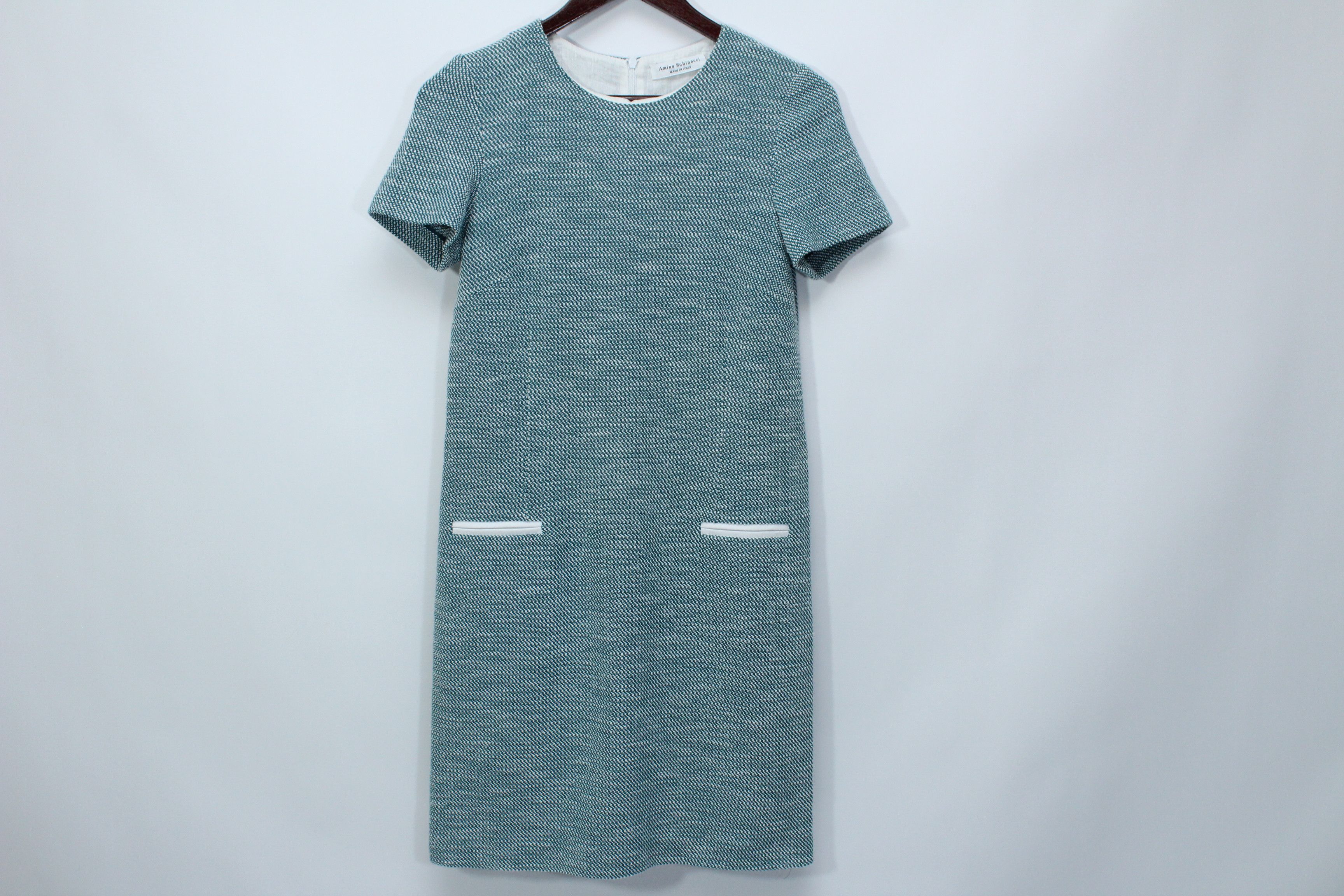 image of Amina Rubinacci Dress Lino 100% Womens Size 42 Hype