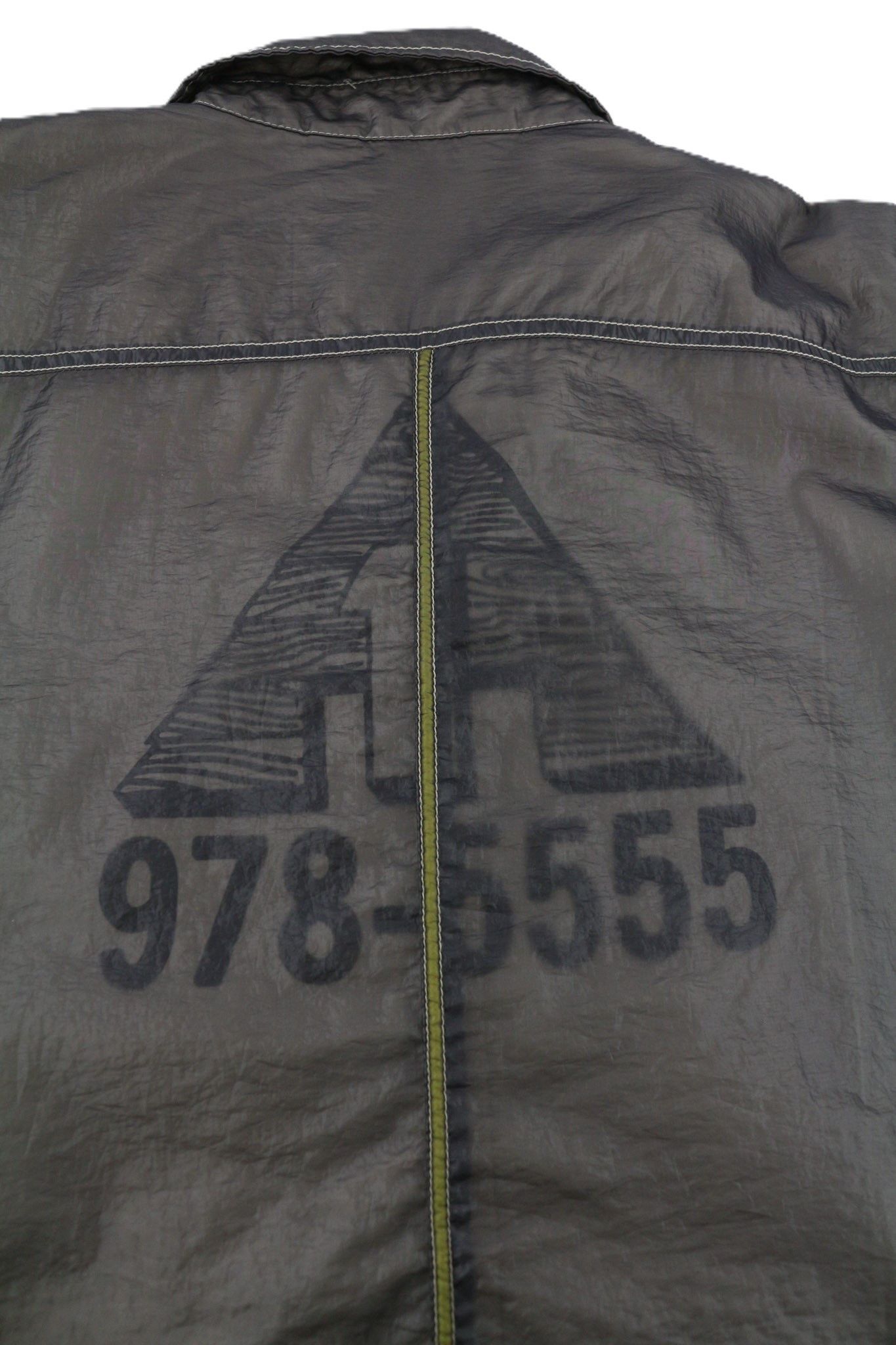 Diesel S-U24 L Snap Buttons Shiny Polo Collar Jacket 81738 Size US L / EU 52-54 / 3 - 8 Thumbnail