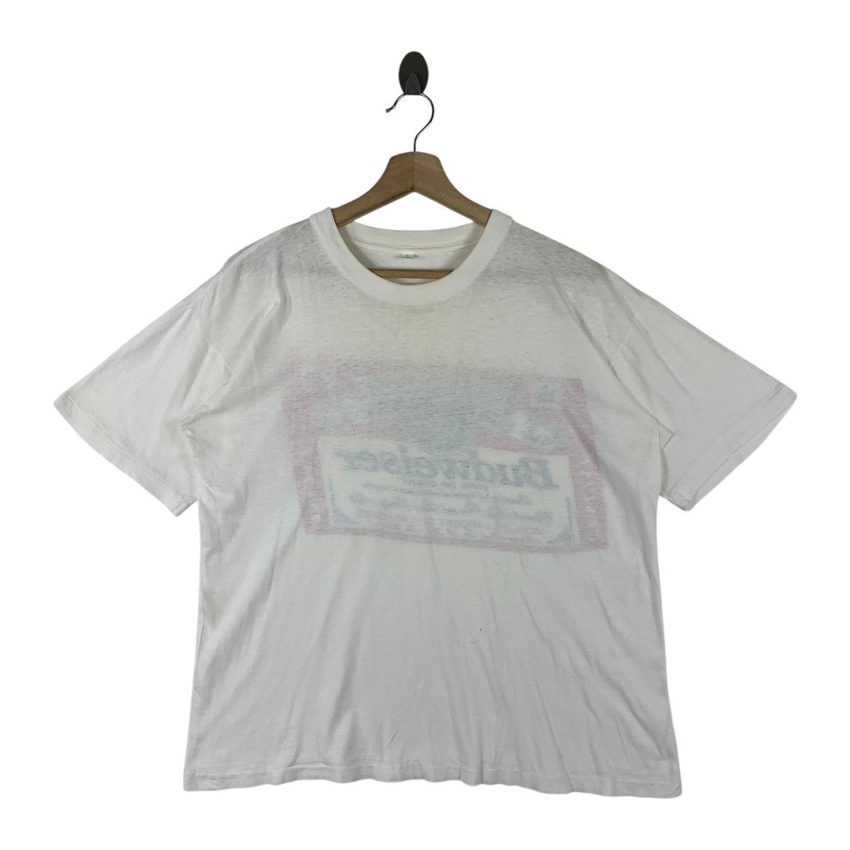 Budweiser × Vintage Vintage BUDWEISER big print tee Size US L / EU 52-54 / 3 - 2 Thumbnail