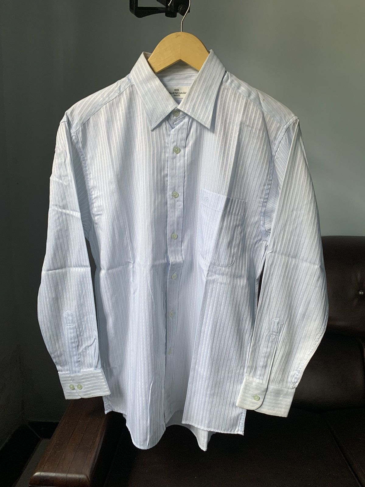 Balenciaga BB Striped Shirt