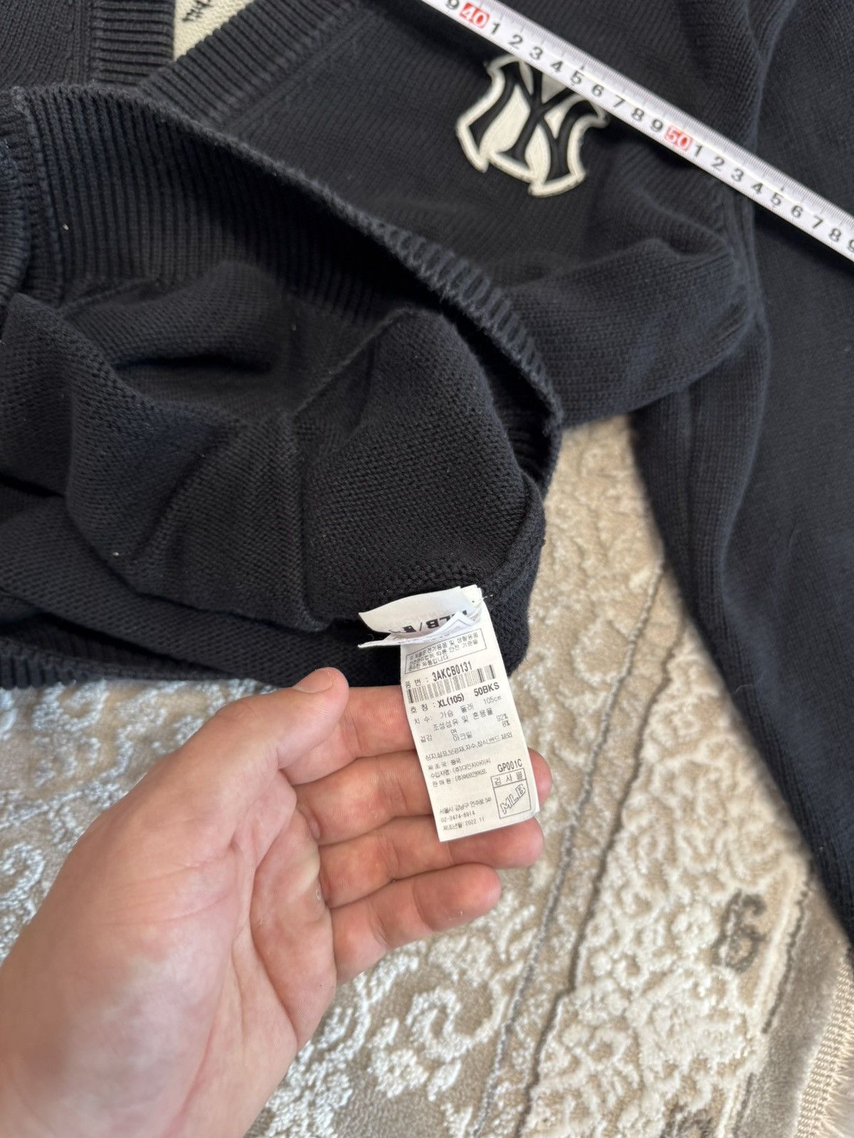 New York Yankees Vintage MLB New York Yankees Kith Style Y2K Cardigan Sweater Size US XL / EU 56 / 4 - 10 Thumbnail