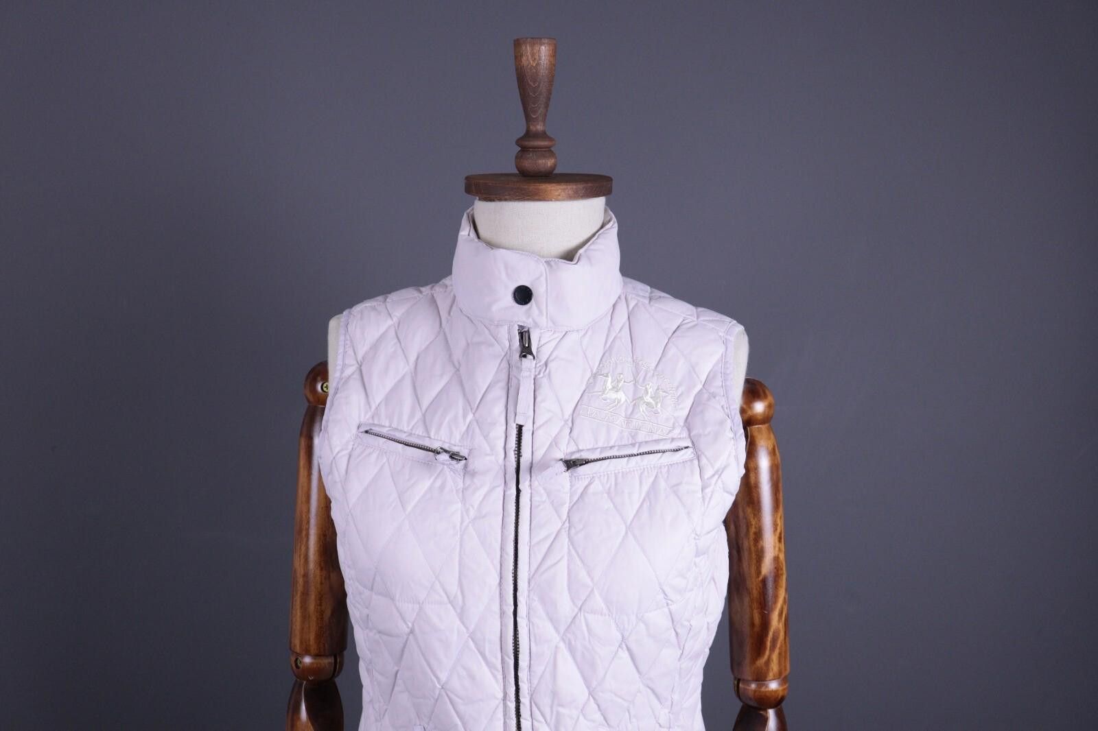 La Martina La Martina Saddlery White Quilted Down Vest Gilet Size S Size S / US 4 / IT 40 - 2 Thumbnail
