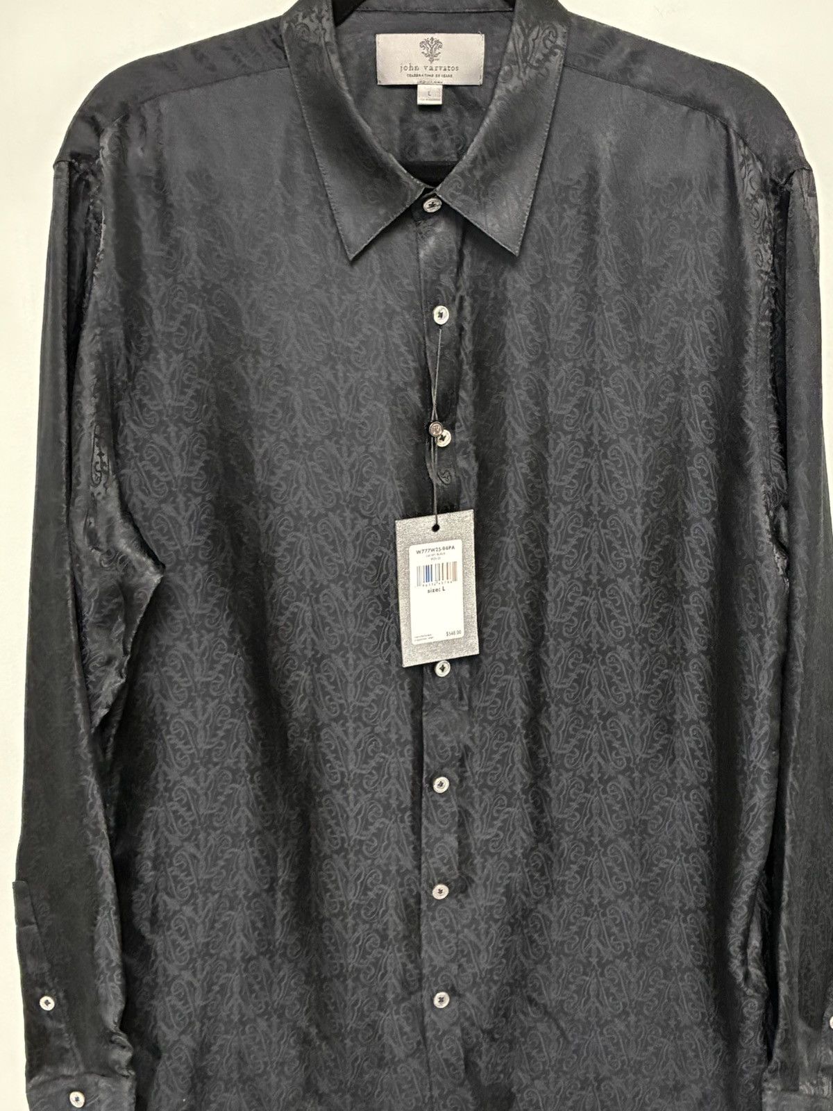 John Varvatos Martin Shirt Size Large Size US L / EU 52-54 / 3 - 11 Thumbnail