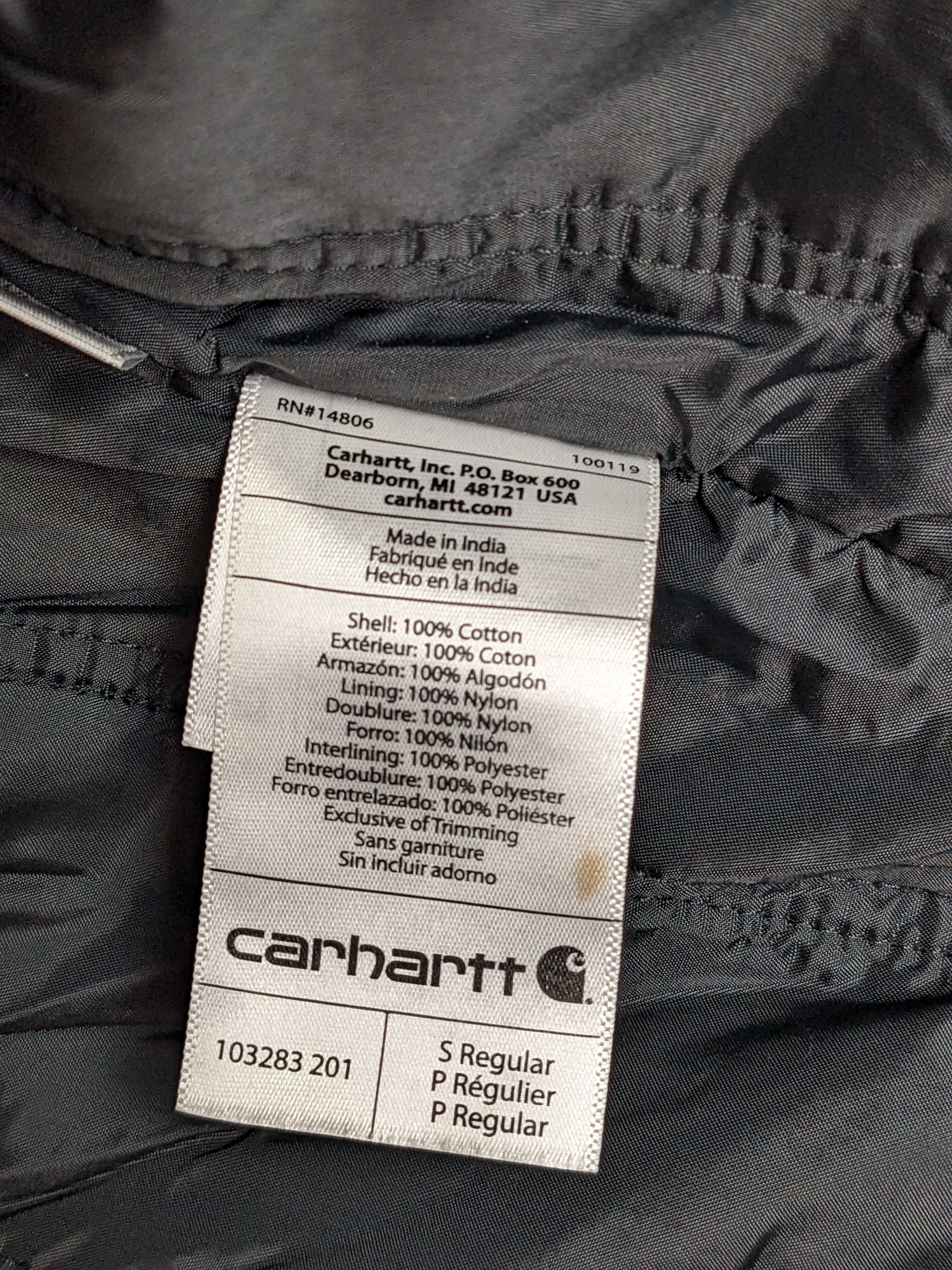 Carhartt Carhartt Full Swing® Washed Duck Insulated Traditional Coat Size US S / EU 44-46 / 1 - 5 Thumbnail