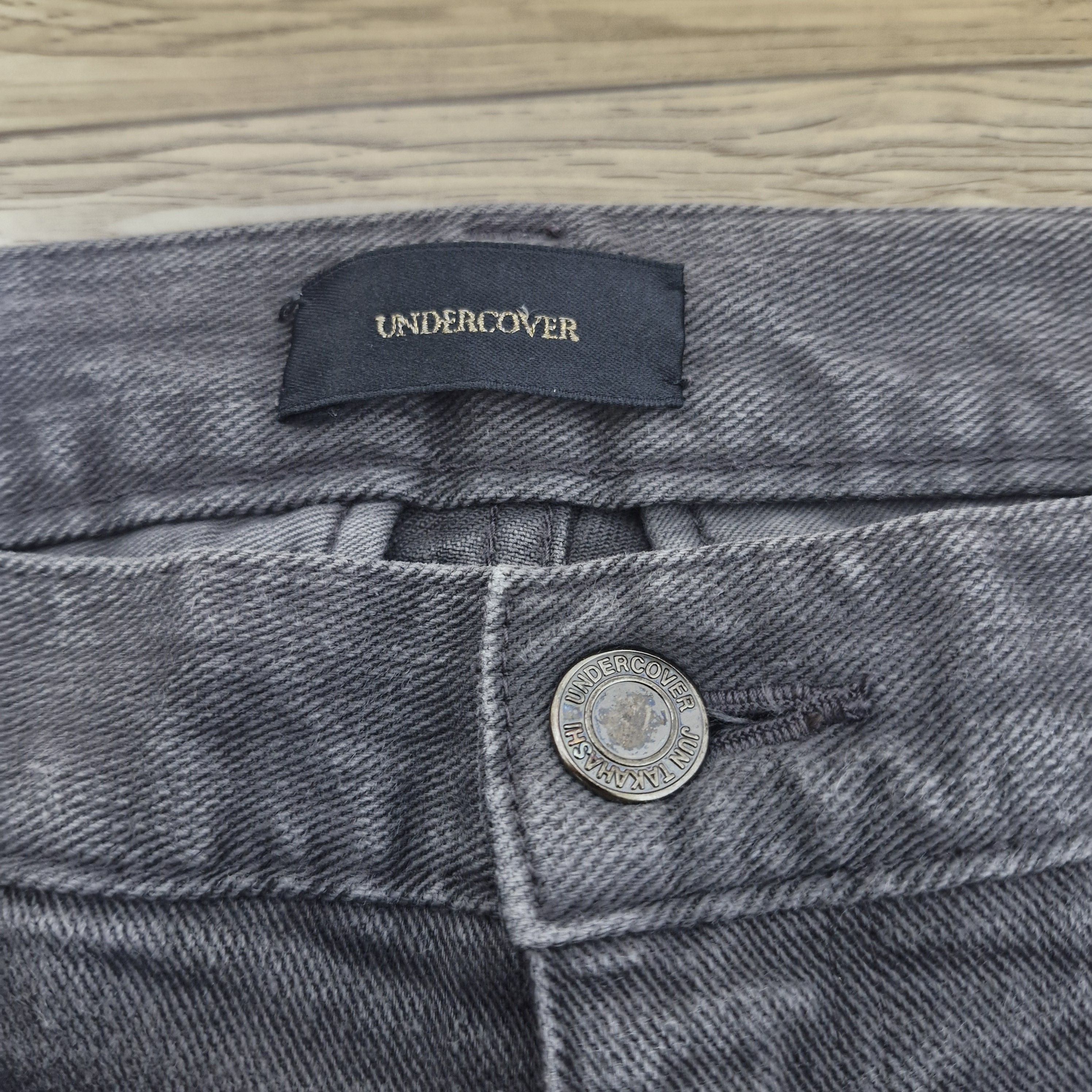 Undercover UNDERCOVER SS14 Psychocandy Distressed Zipper Denim Size US 32 / EU 48 - 4 Thumbnail