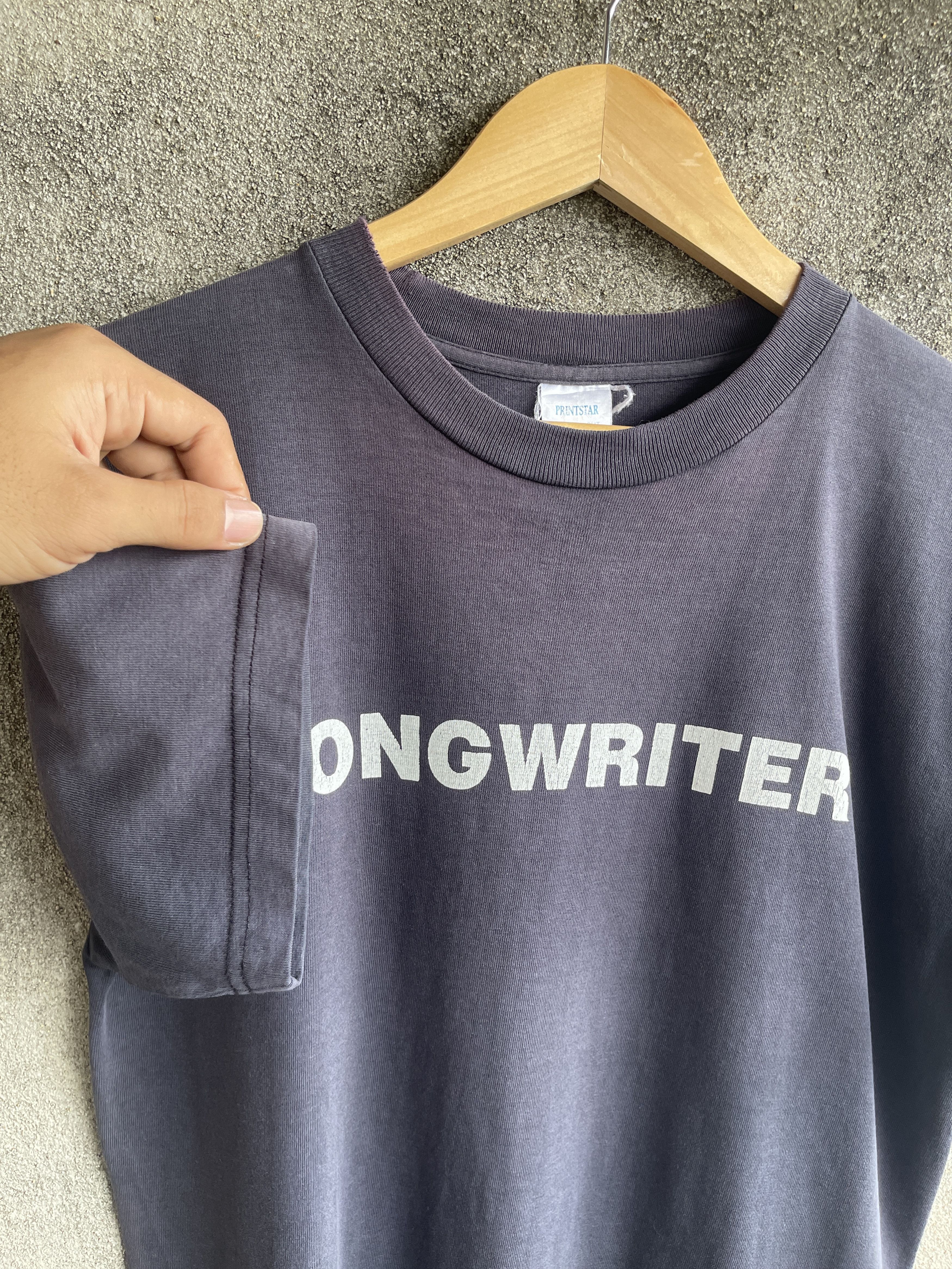 Band Tees Vintage’90s🔥SONG WRITER🔥Inspired Number Nine Sun Faded Tee Size US M / EU 48-50 / 2 - 8 Thumbnail