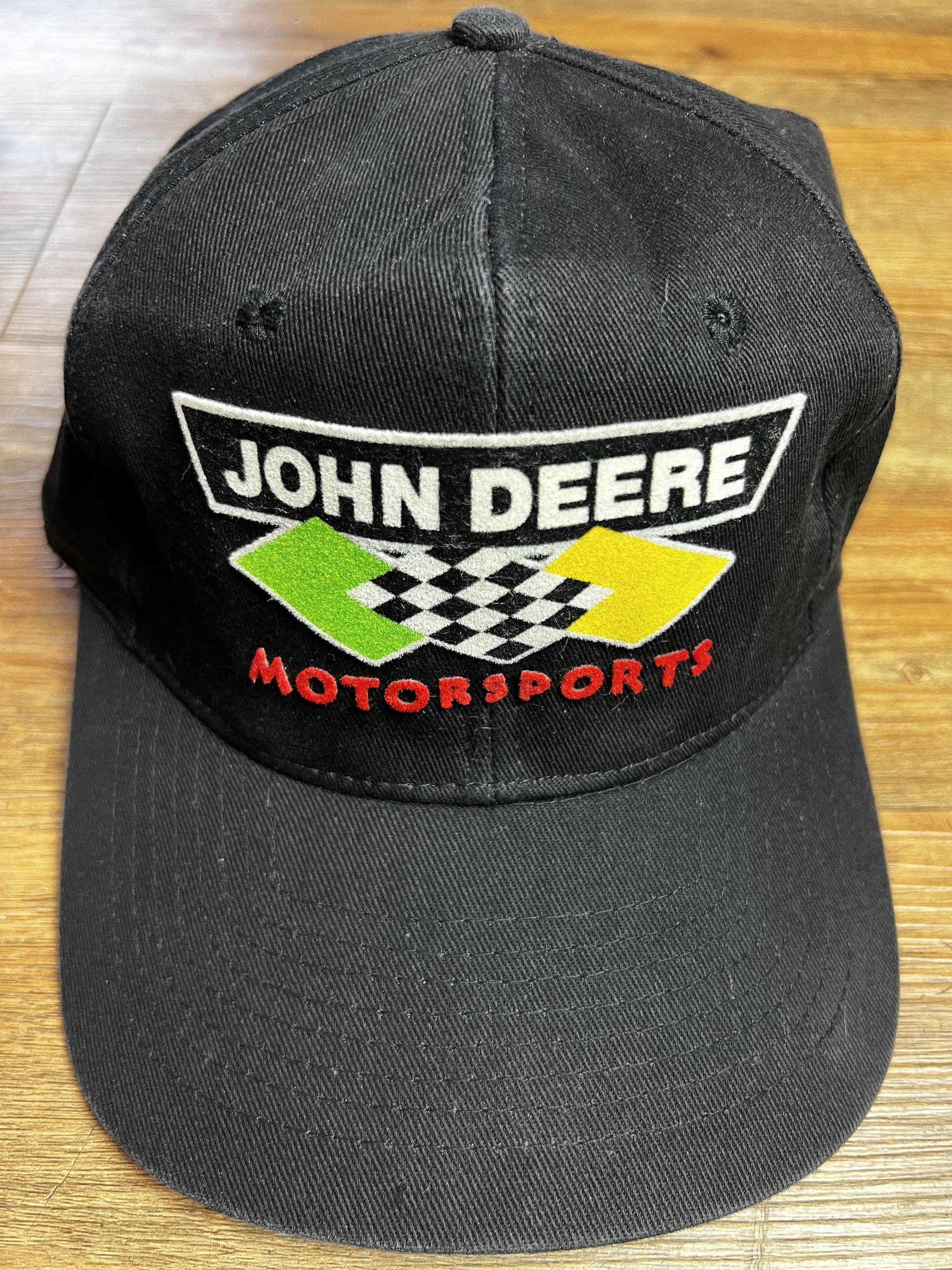 John Deere 1990's John Deere Motorsports Chad Little NASCAR Snapback Size ONE SIZE - 2 Thumbnail