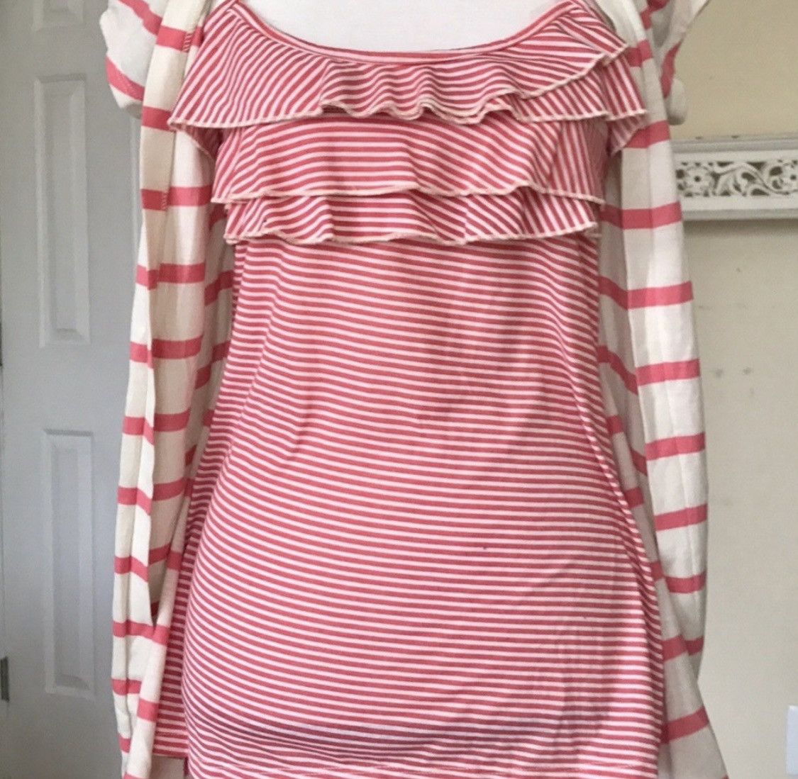 Other SHORT SLEEVE STRIPED CARDIGAN WITH ATTACHED TANK SIZE M Size M / US 6-8 / IT 42-44 - 5 Thumbnail