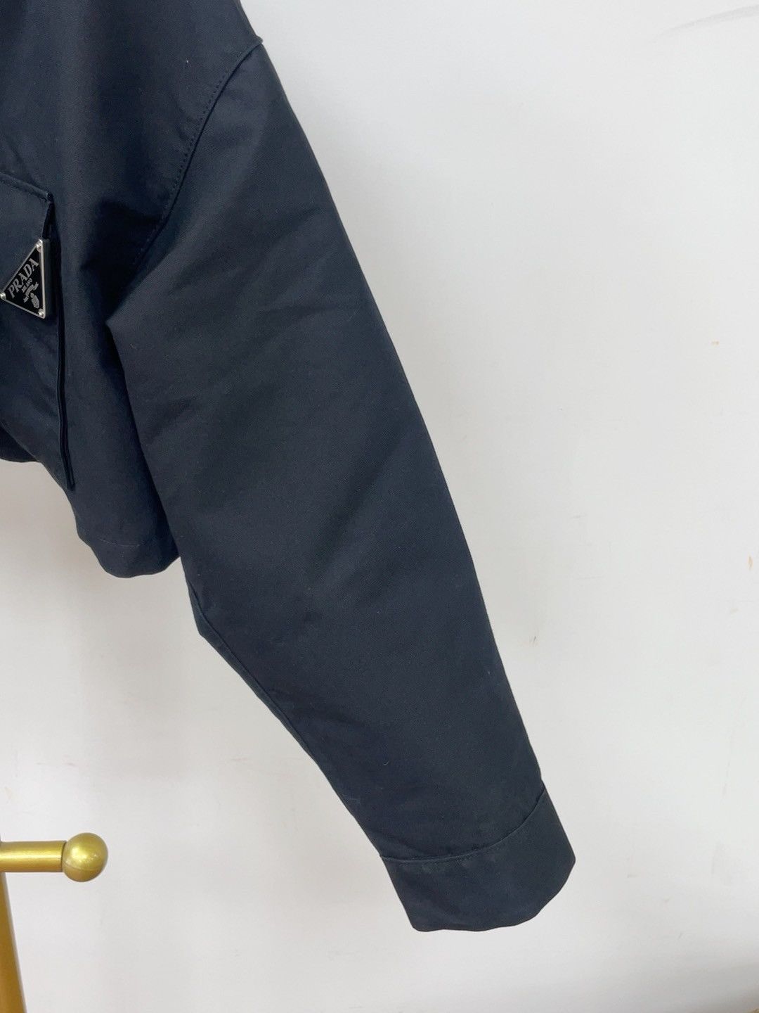 Prada Prada Black Long Sleeve Denim Jacket -2505 Size US M / EU 48-50 / 2 - 7 Thumbnail