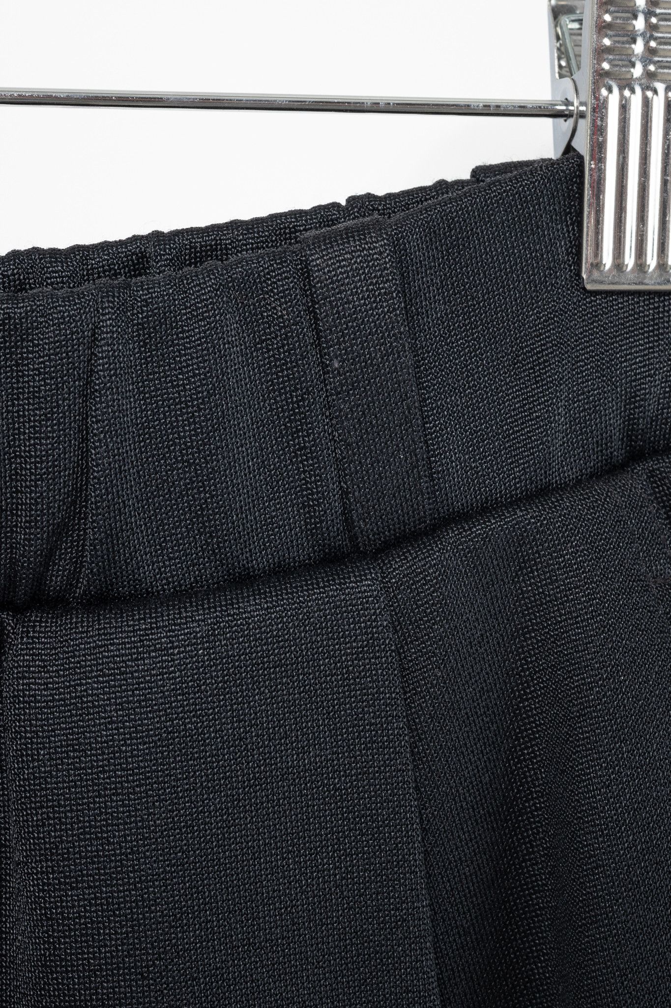 Tibi Tibi Black Silk Terry Pleated Pull On Pant Size 26" / US 2 / IT 38 - 5 Thumbnail