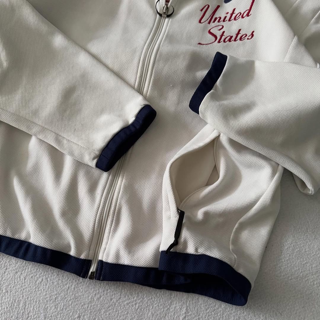 Nike TRACK JACKET NIKE USA VINTAGE 90'S Size US L / EU 52-54 / 3 - 4 Thumbnail