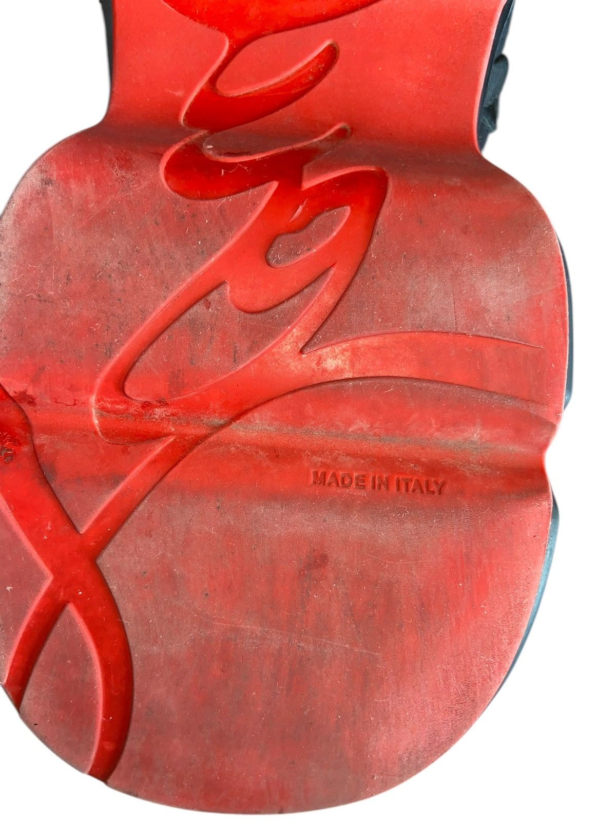 Christian Louboutin Christian Louboutin Red Runner Neoprene Sneakers Size US 10 / EU 43 - 9 Thumbnail
