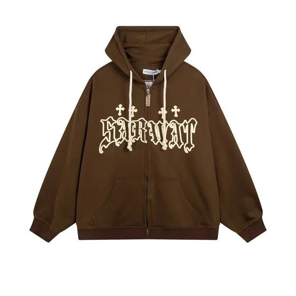 Japanese Brand Kimijima x Nan #16 Goth Embroidery Y2K Hoodie Size US L / EU 52-54 / 3 - 1 Thumbnail