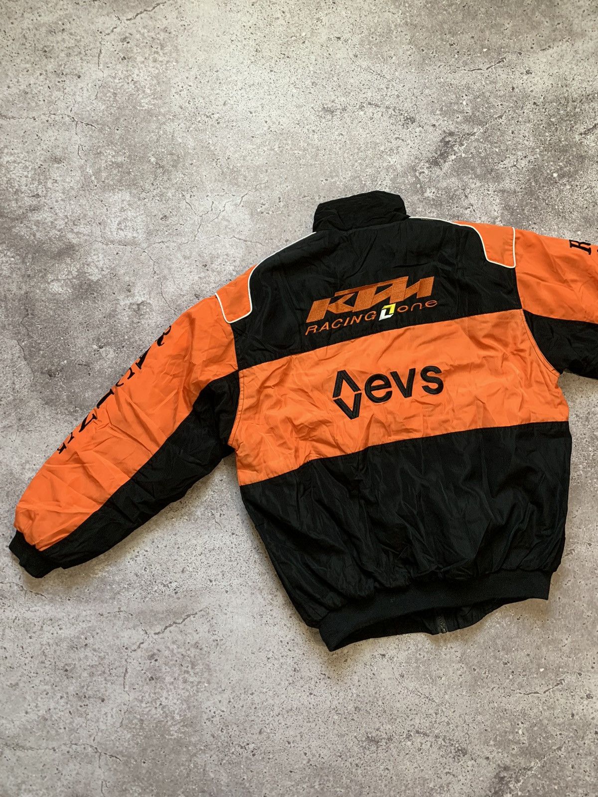 Dunlop × Vintage Vintage Dunlop Racing Jacket KTM Team Racing Dunlop Size US L / EU 52-54 / 3 - 7 Thumbnail