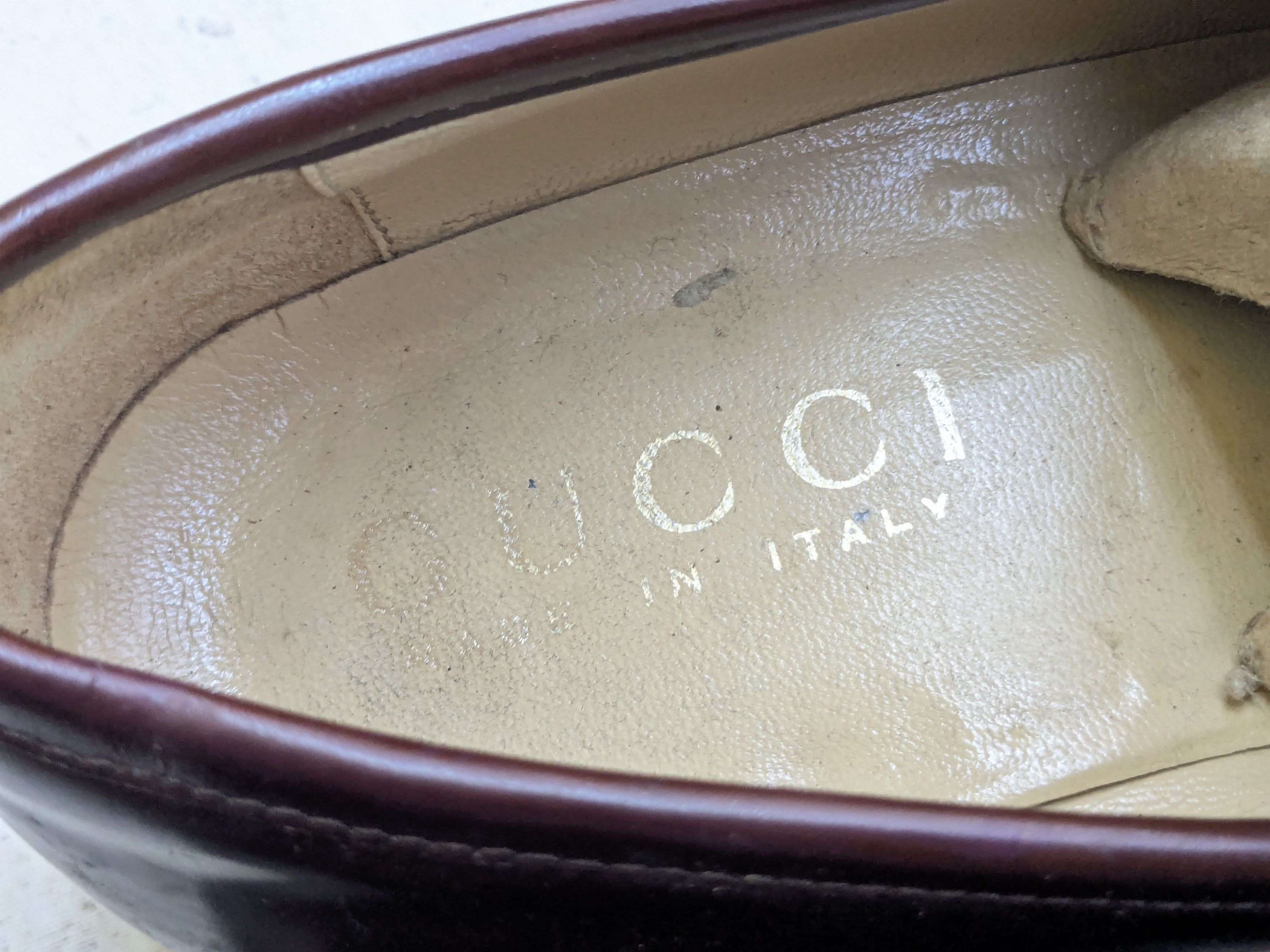 Gucci Gucci Horsebit Loafers Burgundy 10 D Leather Italy Slip On Size US 10 / EU 43 - 3 Thumbnail