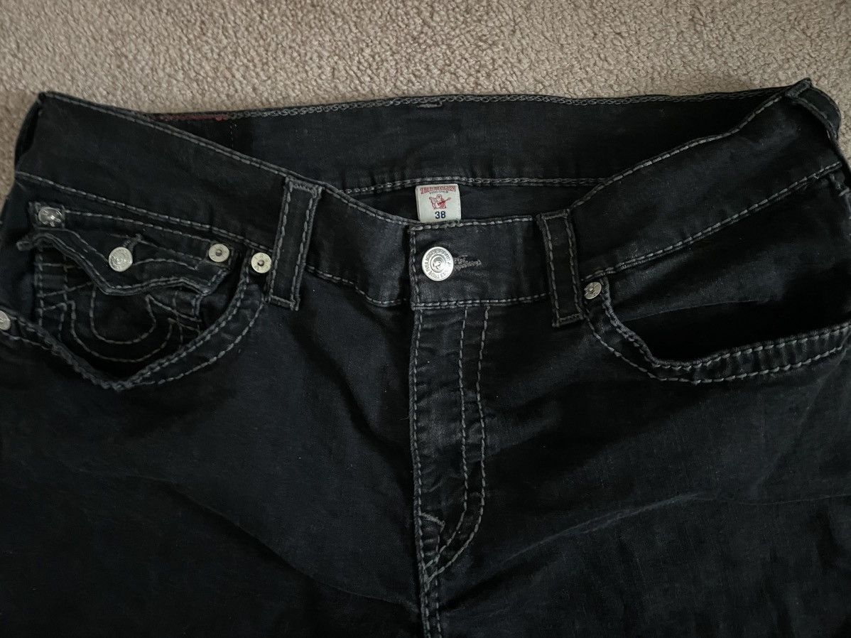 True Religion True Religion Ricky Big T Straight Leg Jeans Size US 38 / EU 54 - 4 Thumbnail