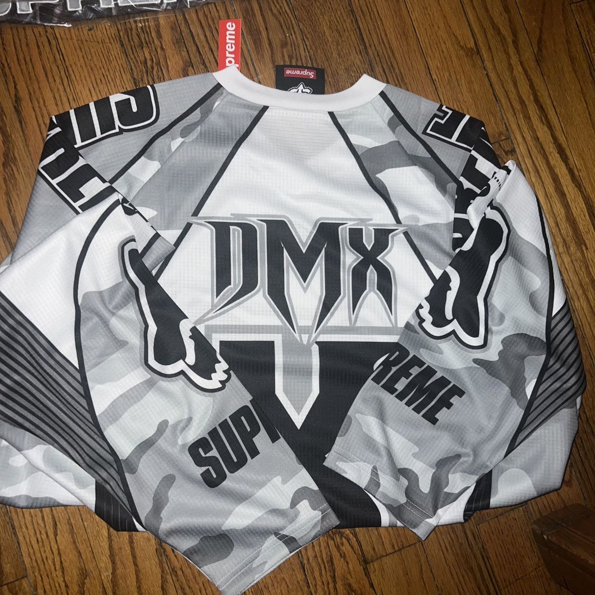 Fox Racing × Supreme Supreme Fox Racing DMX Jersey White Size:Large Size US L / EU 52-54 / 3 - 5 Thumbnail
