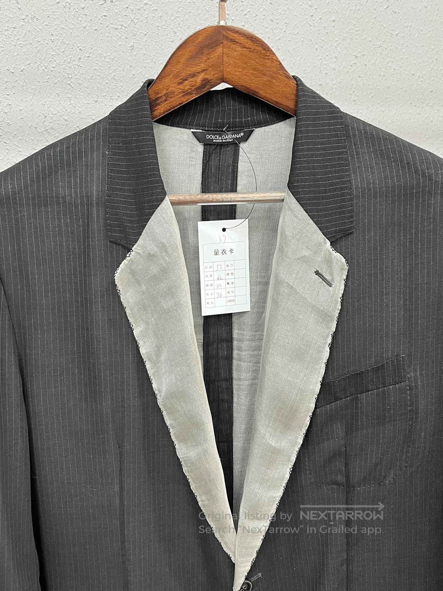 Dolce & Gabbana D&G Virgin Wool Suit. Size US L / EU 52-54 / 3 - 3 Thumbnail