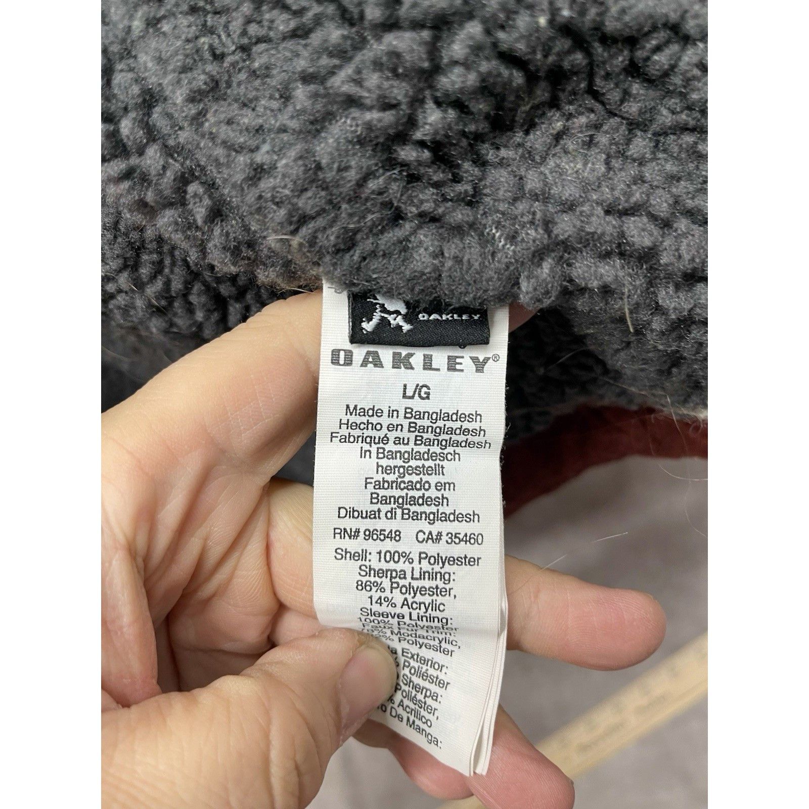 Oakley Oakley Tamarack Sherpa Lined Hooded Field Jacket Rust Brown Size US L / EU 52-54 / 3 - 7 Thumbnail