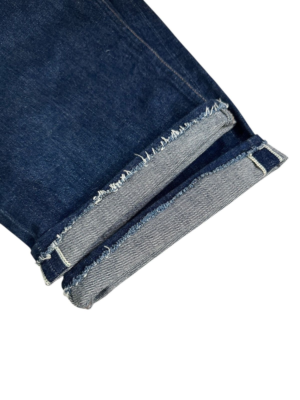 Vintage Wrangler Blue Bell Shorts Selvedge Denim Made in Japan Size US 31 - 5 Thumbnail