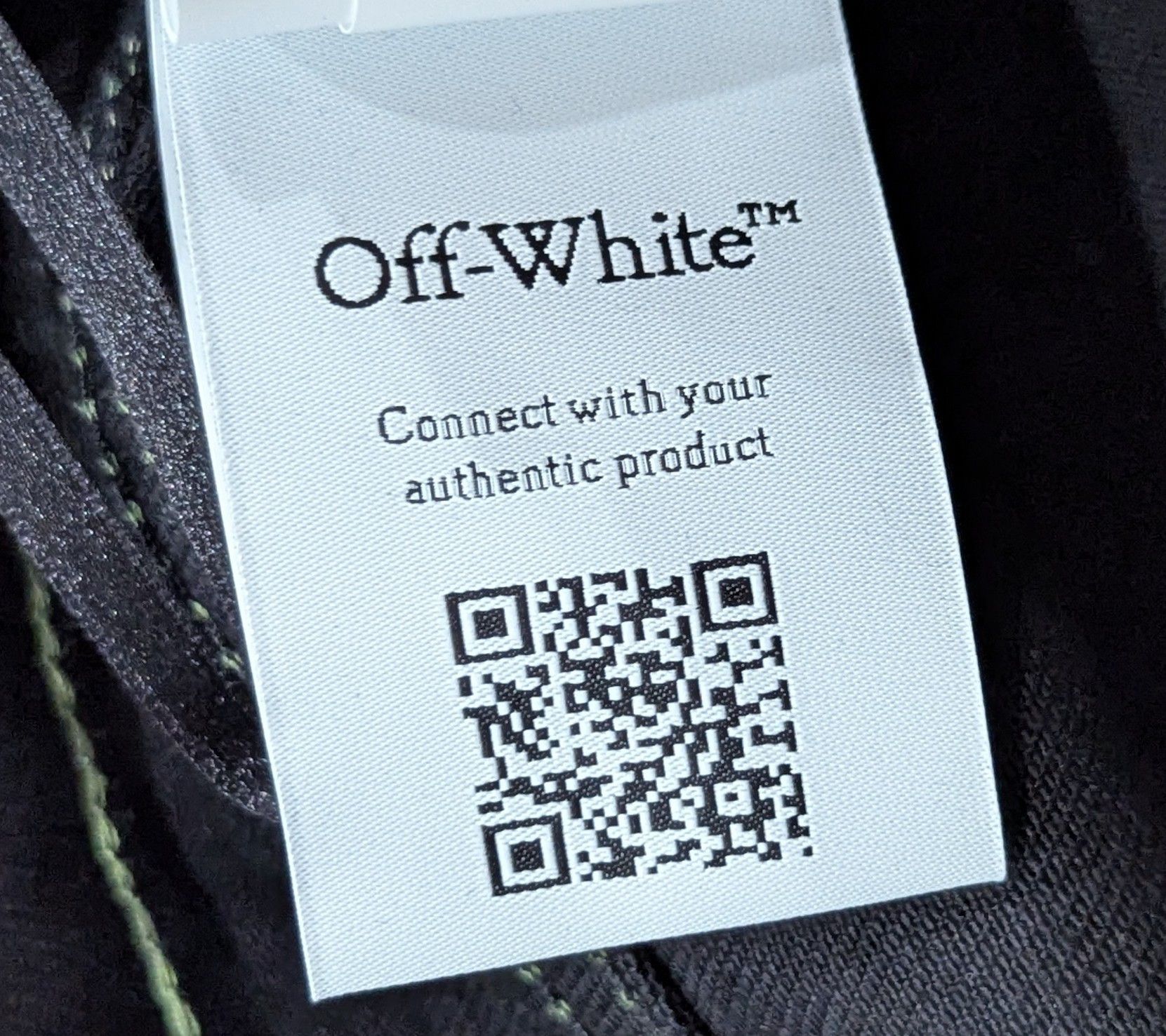 Off-White OFF-WHITE Eagle Relaxed Raw Jeans Black 34 Size US 34 / EU 50 - 8 Thumbnail