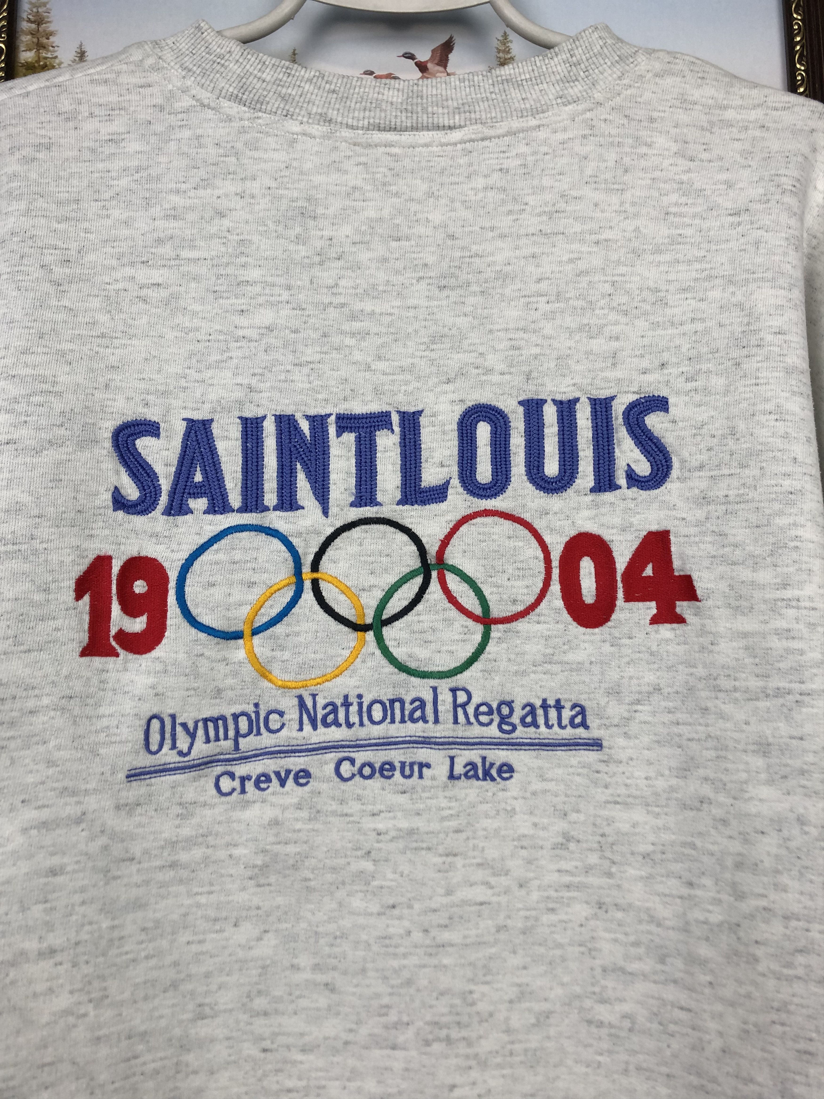 Adidas Vintage Adidas Saint Louis Olympic Sweatshirt Crewneck Size US L / EU 52-54 / 3 - 14 Thumbnail