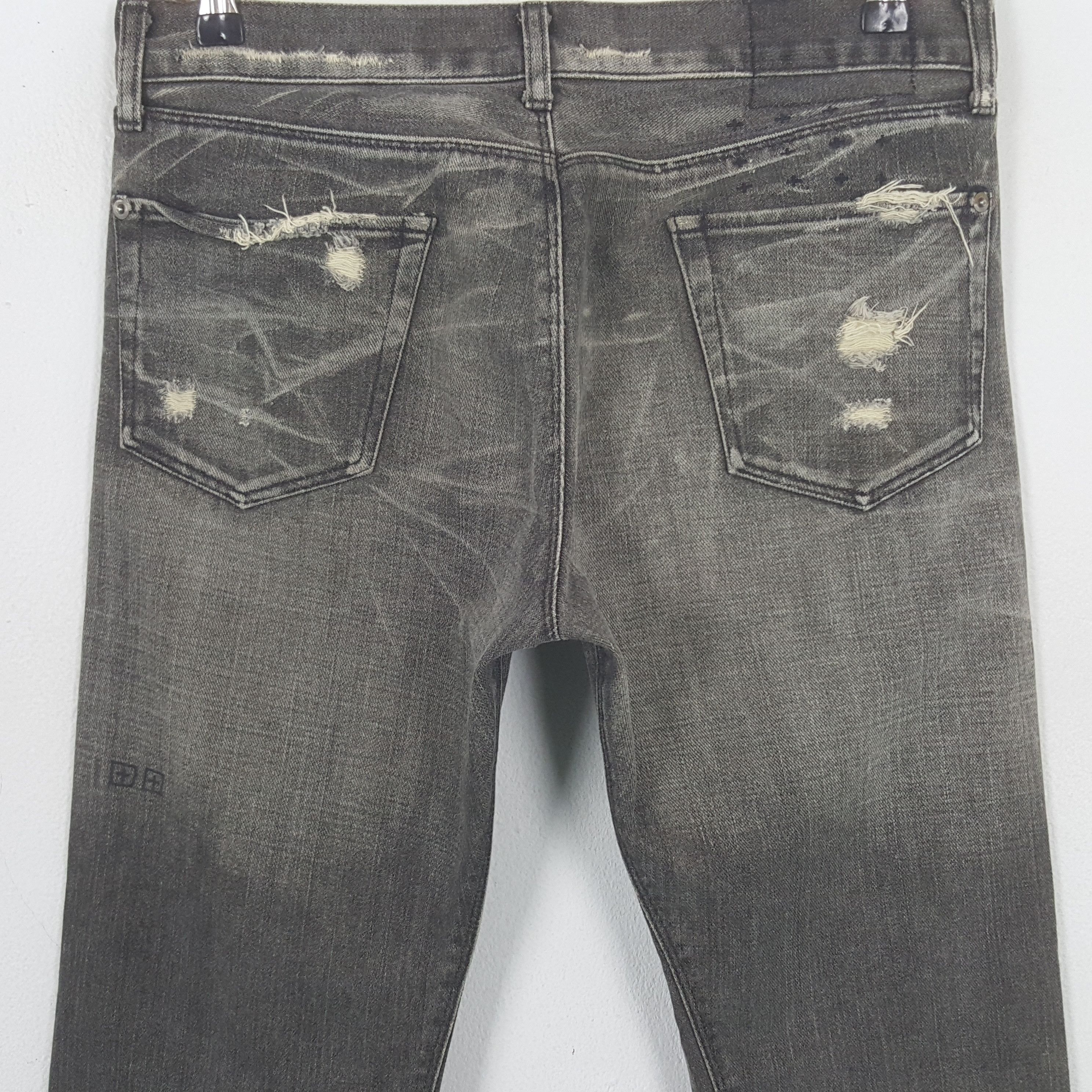 Japanese Brand Vintage Tsubi Japanese Rare Fading Style Denim Jeans RR12 Size US 33 - 5 Thumbnail