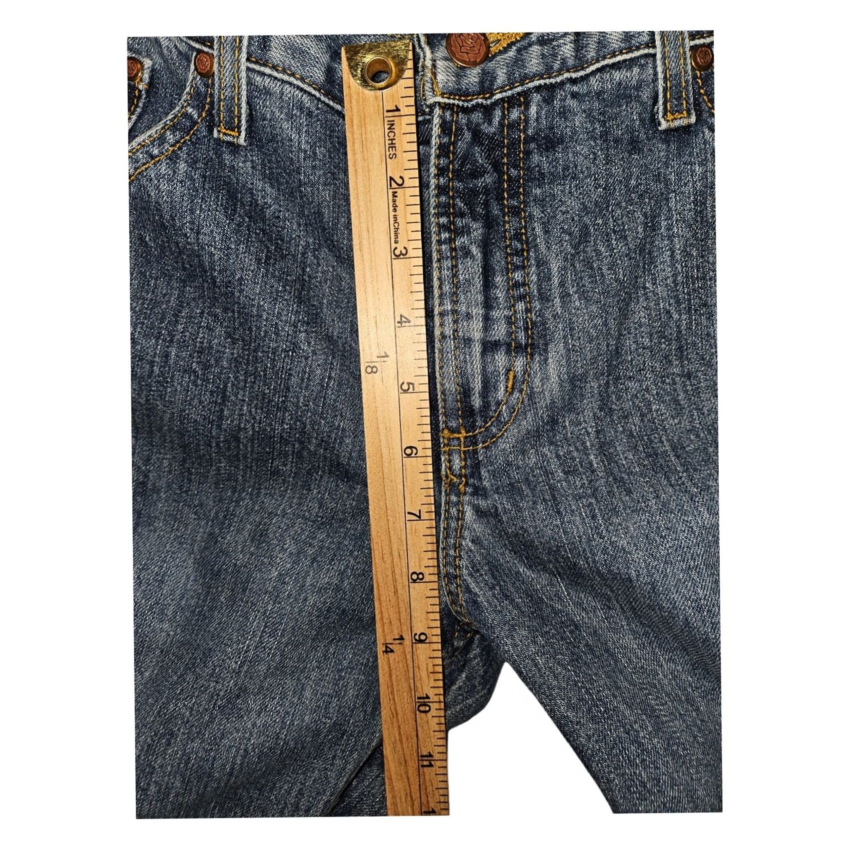 Vintage VINTAGE Cruel Girl Jeans NWT Size 15L Women's Georgia Slim Blue Denim 90s Y2K Preppy Bootcut Mens Womens Girls Size 36" / US 14 / IT 50 - 6 Thumbnail