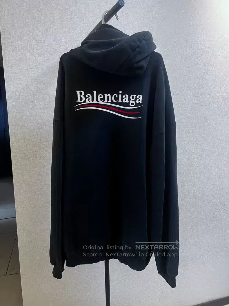 Balenciaga Balenciaga Distressed Coke Sweatshirt Size US M / EU 48-50 / 2 - 2 Thumbnail