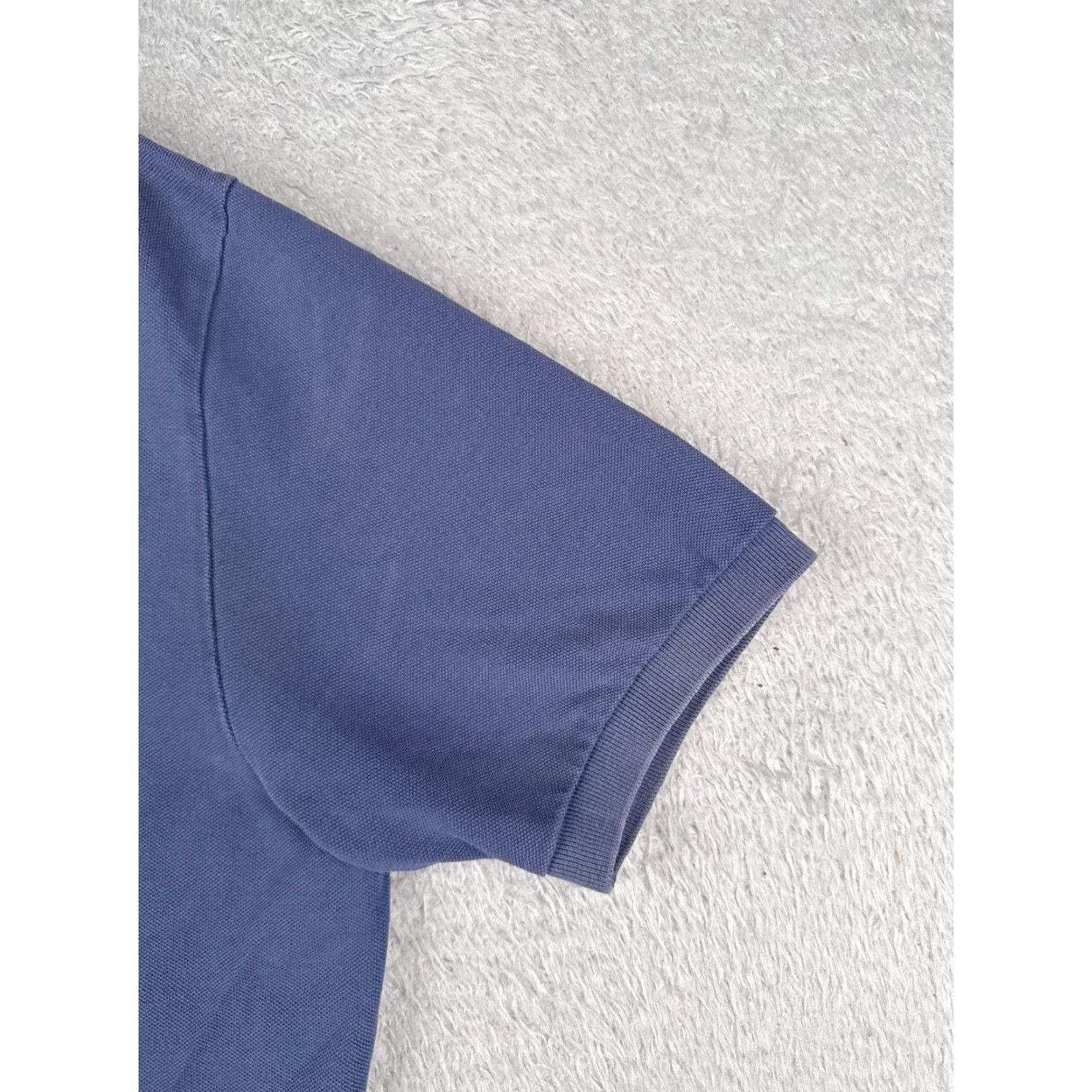 Ralph Lauren VINTAGE Polo Ralph Lauren Polo Shirt Adult XL Blue 100% Cotton Casual Mens Size US XL / EU 56 / 4 - 2 Thumbnail