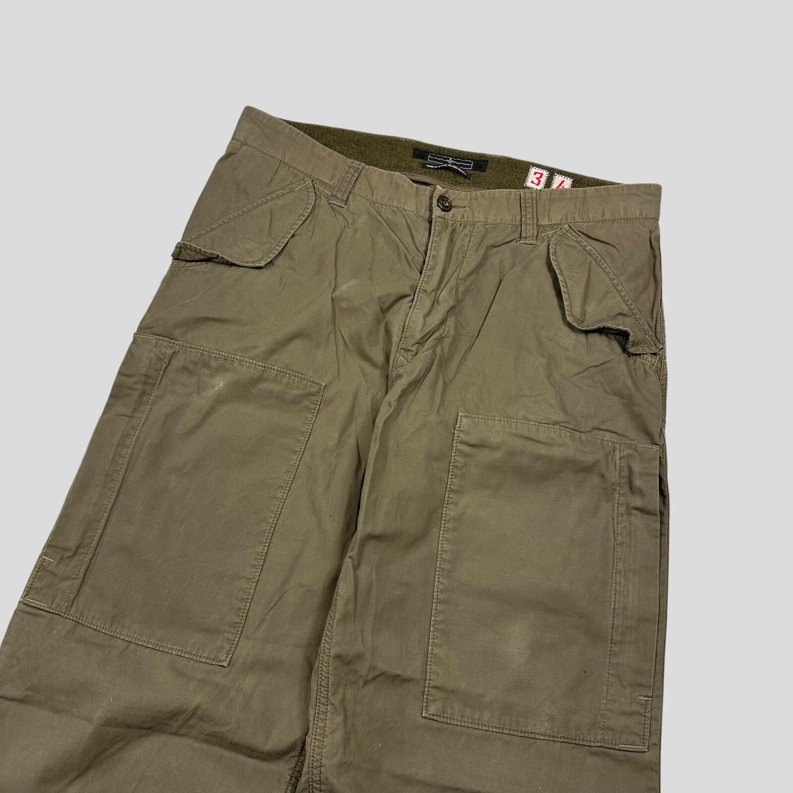 Stone Island Stone Island AW08 Denims Multipocket Baggy Cargo Trousers L Size US 34 / EU 50 - 5 Thumbnail