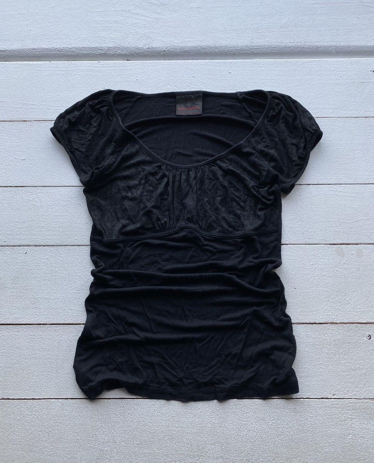 Designer × Japanese Brand 🔥Queen Of Darkness Gothic Punk Opium Top Womens Small Shirt Size S / US 4 / IT 40 - 1 Thumbnail