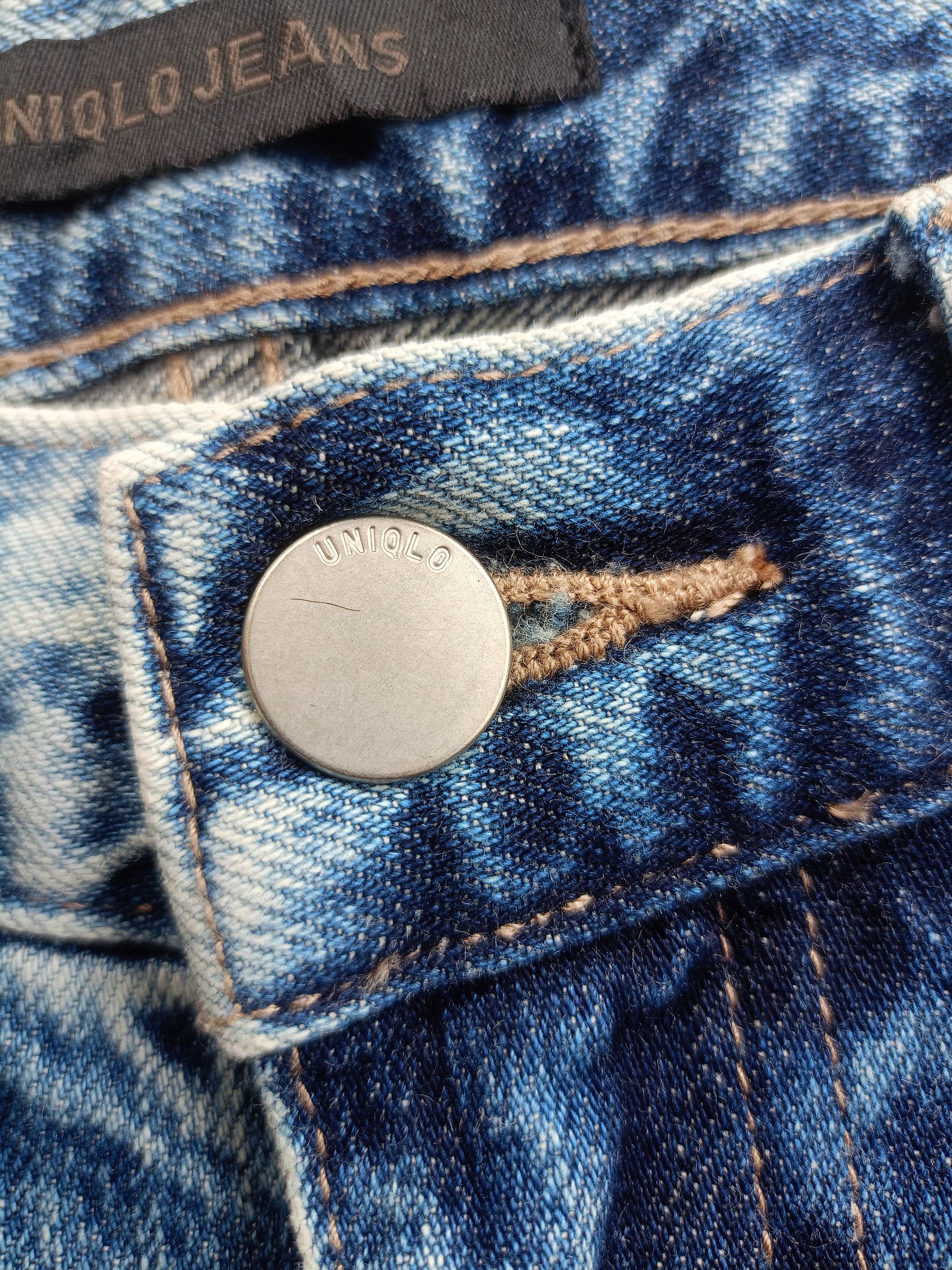 Uniqlo × Vintage UNIQLO Cropped Relaxed Tapered Distressed Denim Size 26" / US 2 / IT 38 - 11 Thumbnail