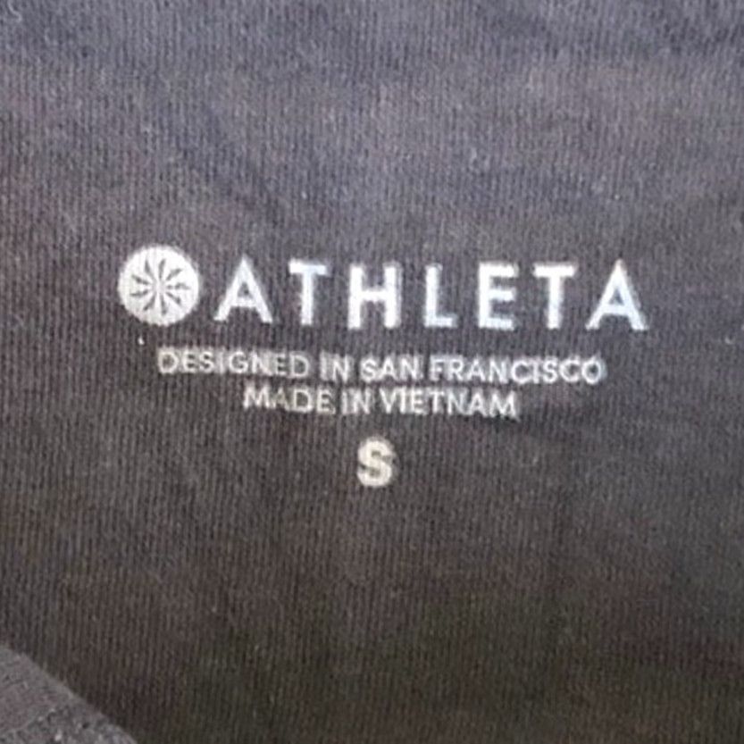 Athleta Athleta Womens Pants Black Leggings Elastic Waist Capris Cropped Stretch Small Capri Leggings Casual Athletic Women’s Pants Size 28" / US 6 / IT 42 - 3 Thumbnail