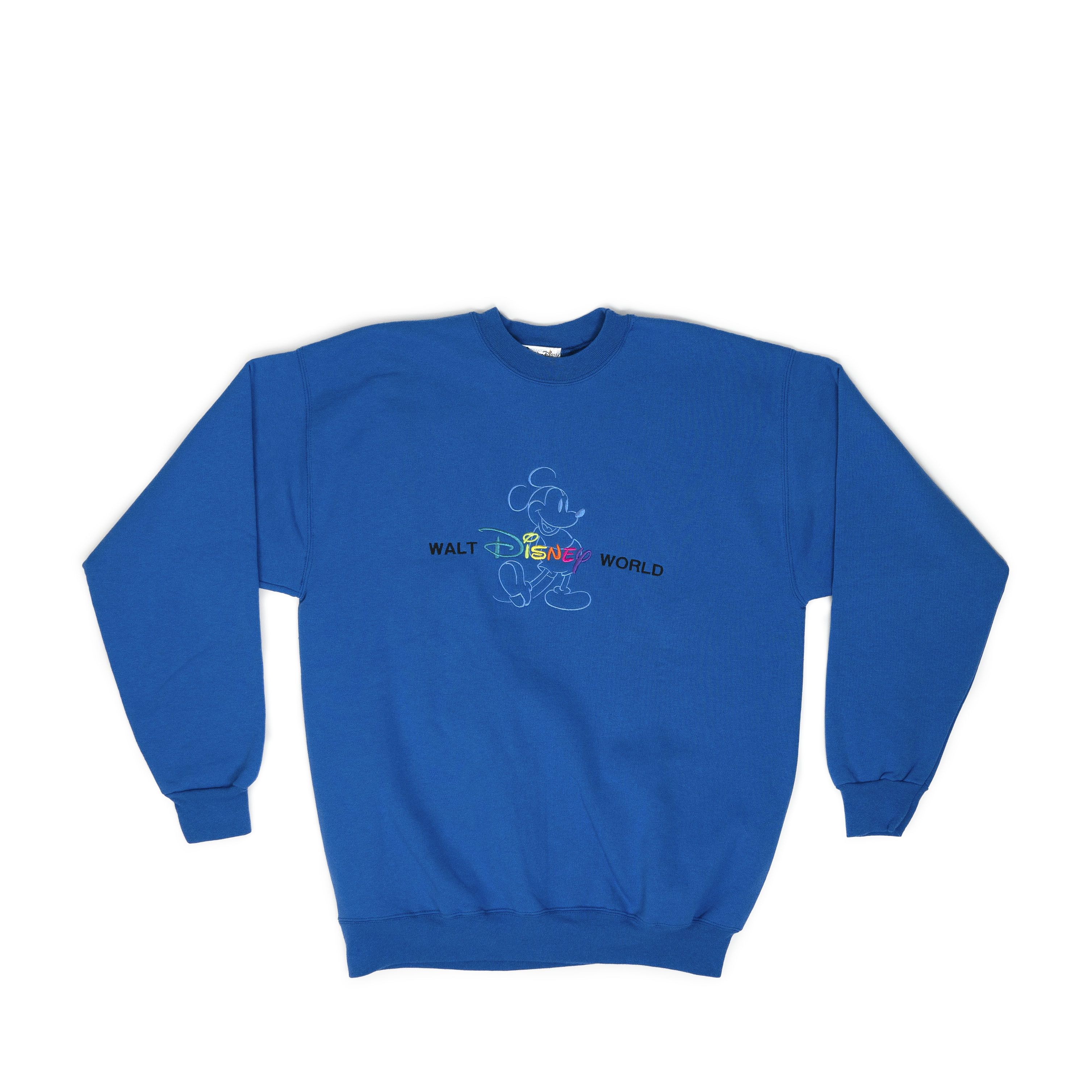 Disney Vintage 1990's Walt Disney World Mickey Mouse Crewneck Size US L / EU 52-54 / 3 - 1 Thumbnail