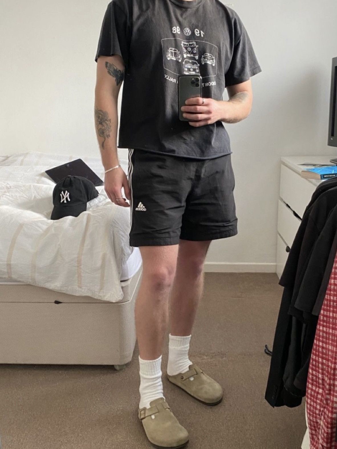 Adidas × Vintage Vintage Adidas shorts streetwear y2k style casual Size US 32 / EU 48 - 15 Thumbnail