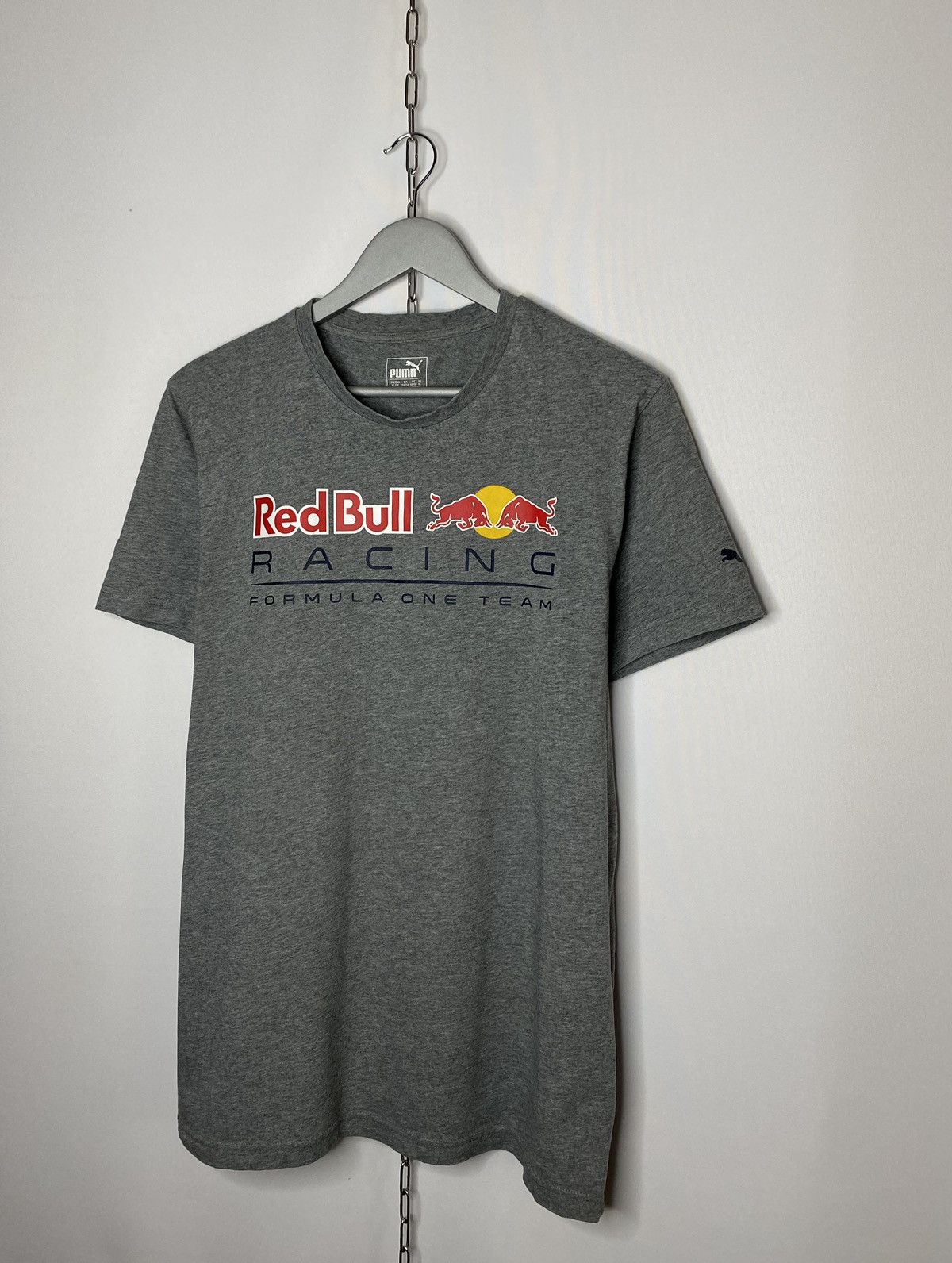 Puma × Vintage Puma Red Bull F1 Racing Team T-Shirt Tee Short Sleeve Size US XL / EU 56 / 4 - 2 Thumbnail