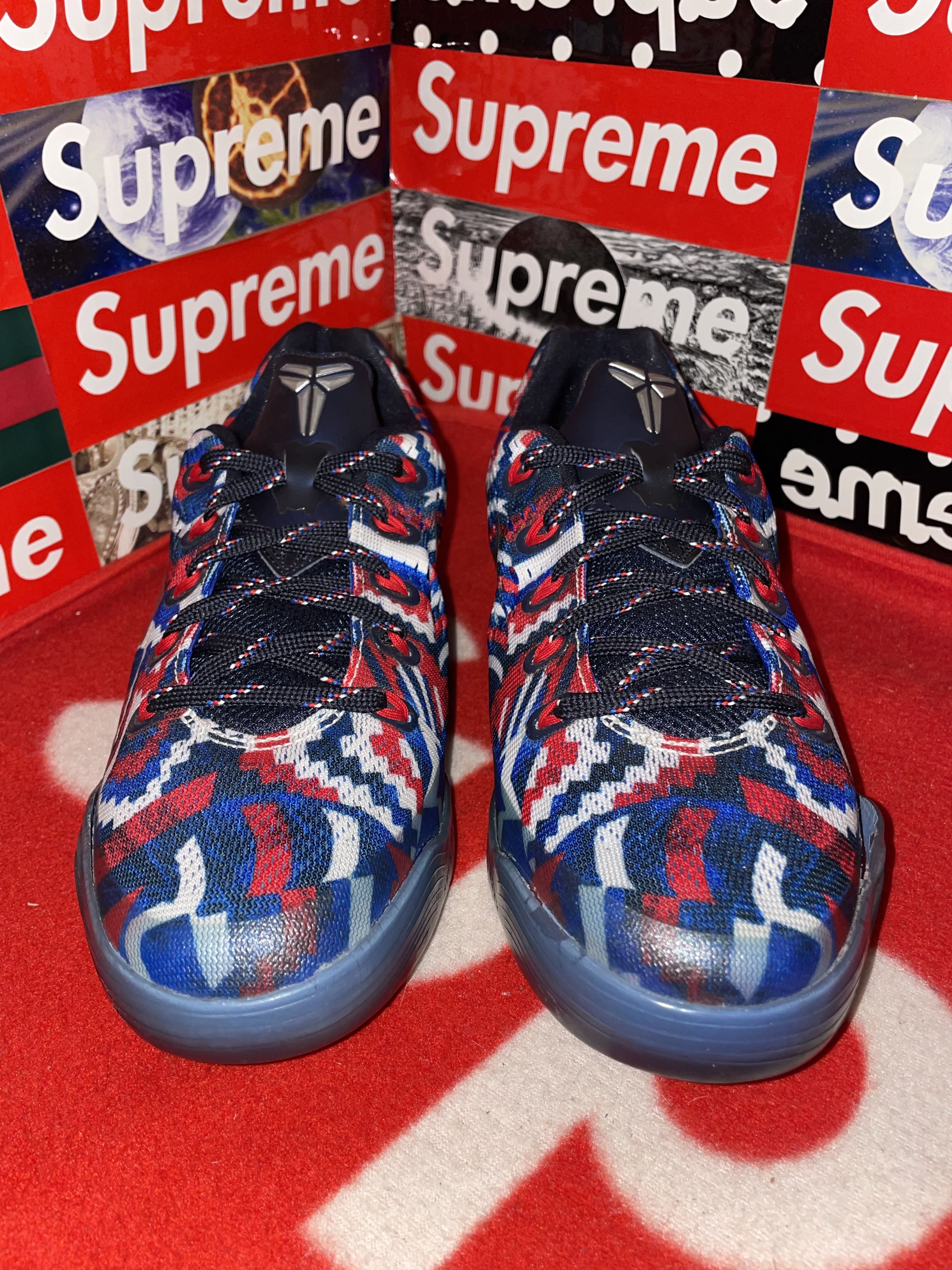 Nike Nike Kobe 9 EM GS 'Independence Day' 653593-100 size 6y Size US 6 / EU 39 - 2 Thumbnail