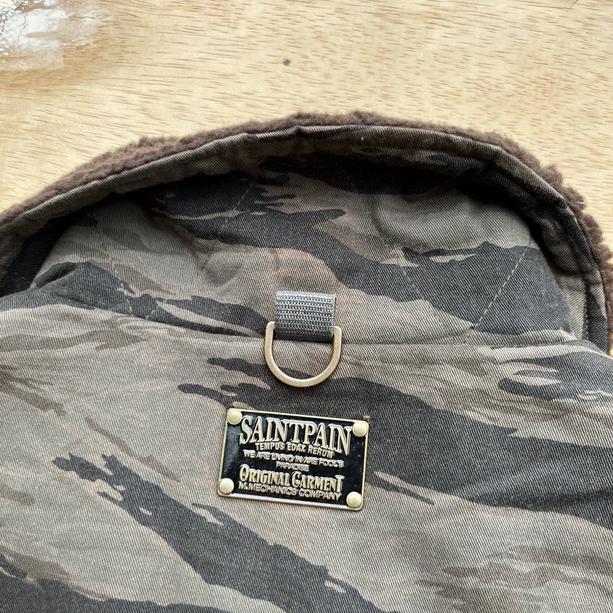 Japanese Brand SAINT PAINT TIGER STRIPES CAMO DECK JACKET like WAVKO MARIA Size US S / EU 44-46 / 1 - 14 Thumbnail