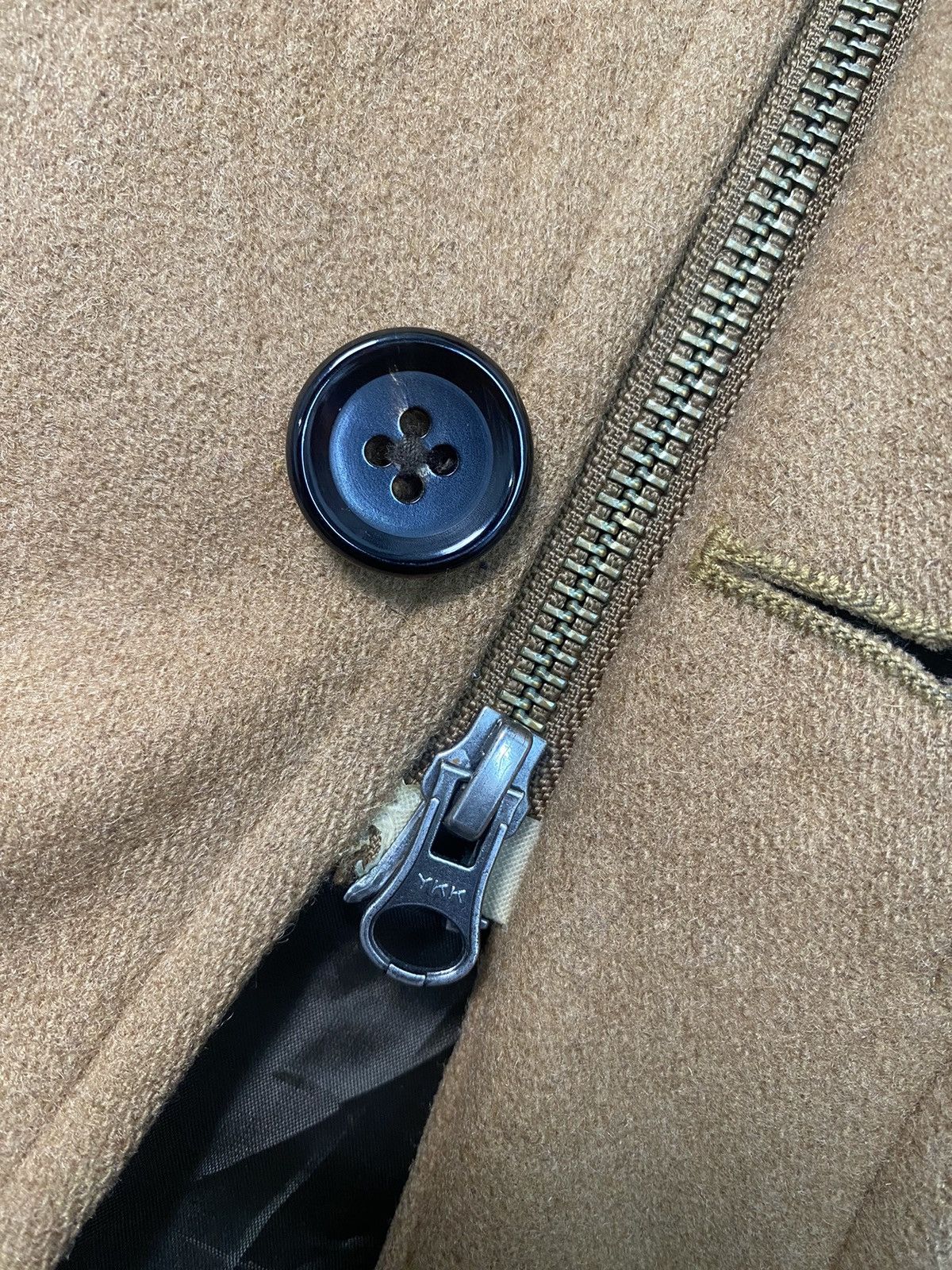 Katharine Hamnett London Katharine hamnett london Brown Wool field jacket Size US L / EU 52-54 / 3 - 10 Thumbnail