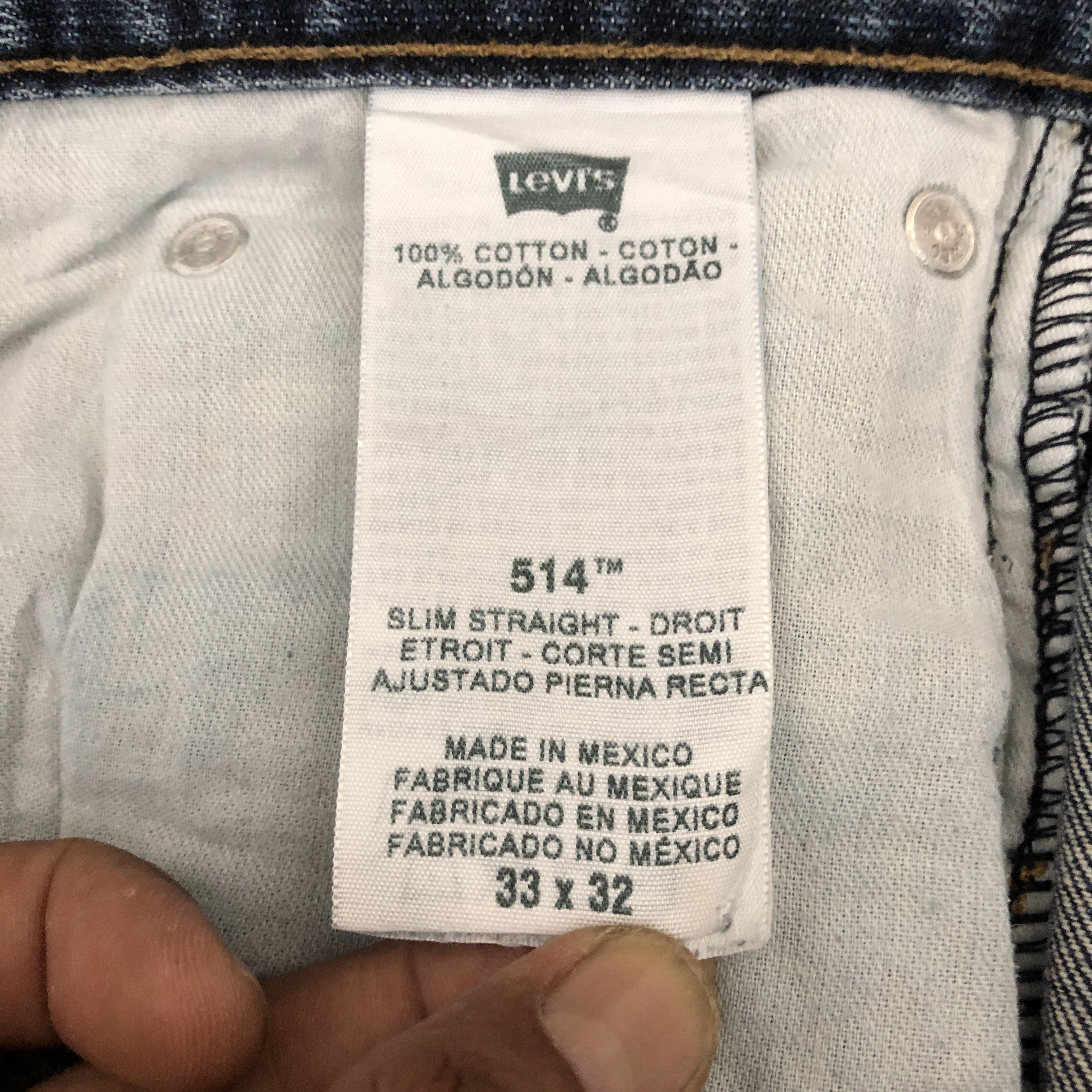 Levi's Vintage Levis Ripped Faded Jeans Levi's 514 Light Wash Denim Size US 32 / EU 48 - 6 Thumbnail