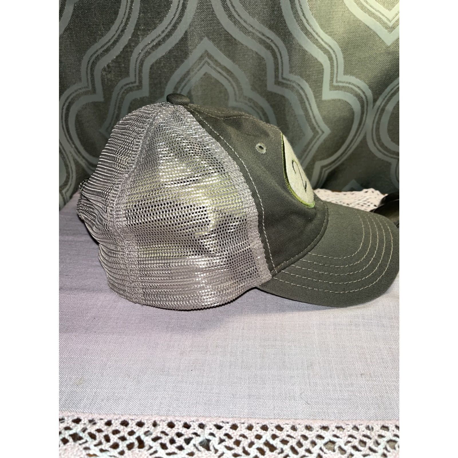 Vintage VINTAGE Lipari Trucker Hat Adult Adjustable Gray USA Outdoor Casual Mens Size ONE SIZE - 3 Thumbnail