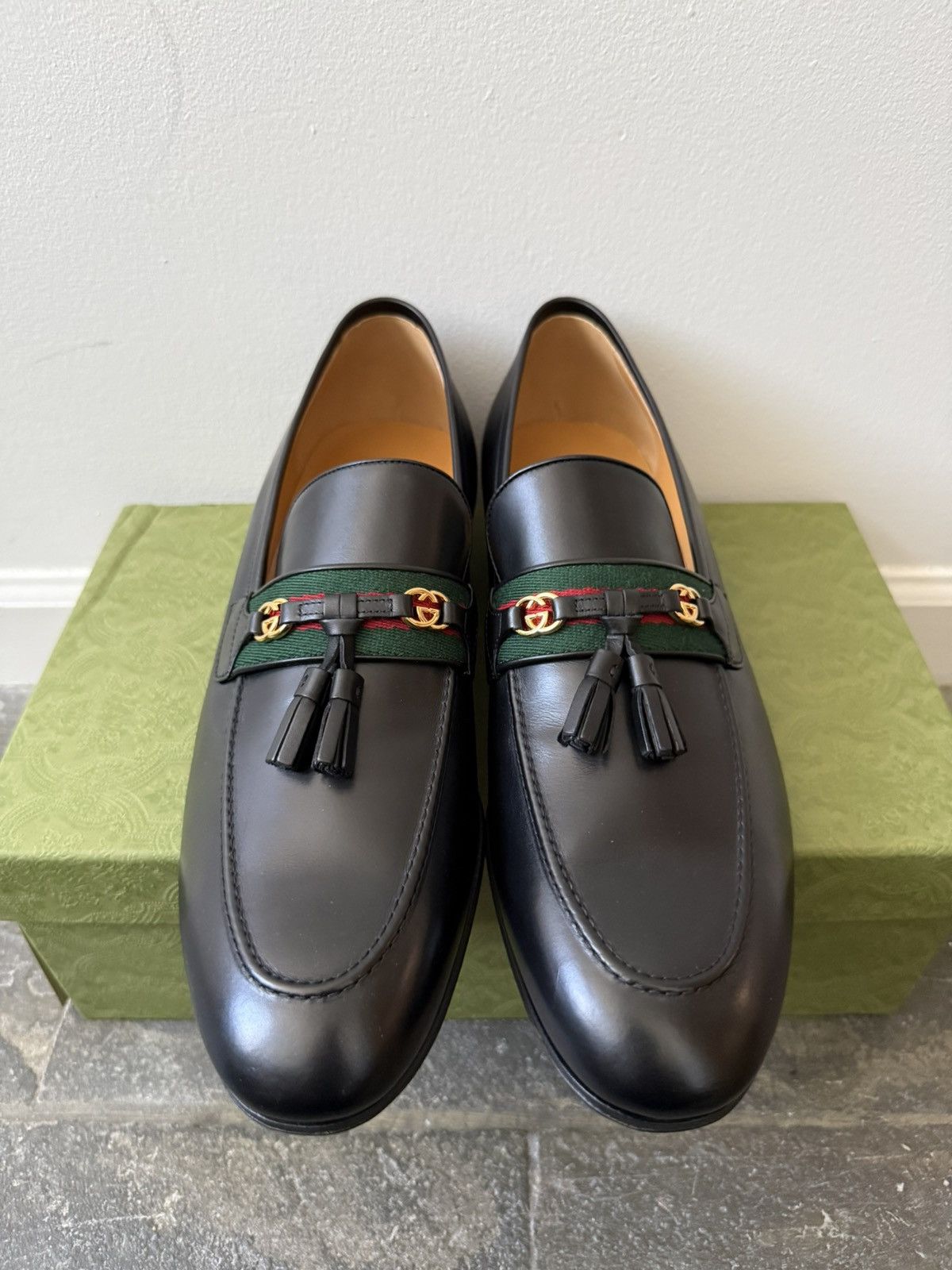 Gucci Gucci Jakarta Tassel Loafers Size US 12 / EU 45 - 2 Thumbnail
